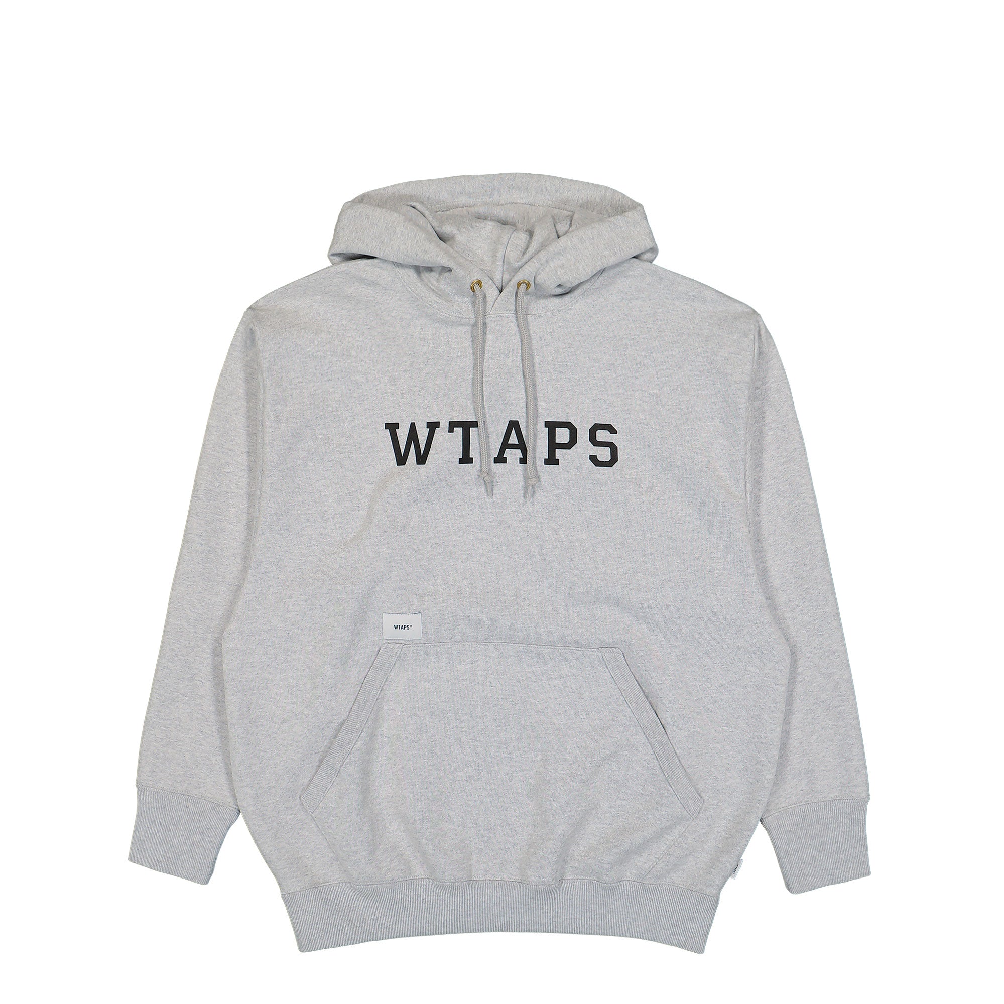 WTAPS Academy / Hoodie / Cotton Ash Gray Hoodies 251ATDT-CSM04 / Ash Gray | Overkill