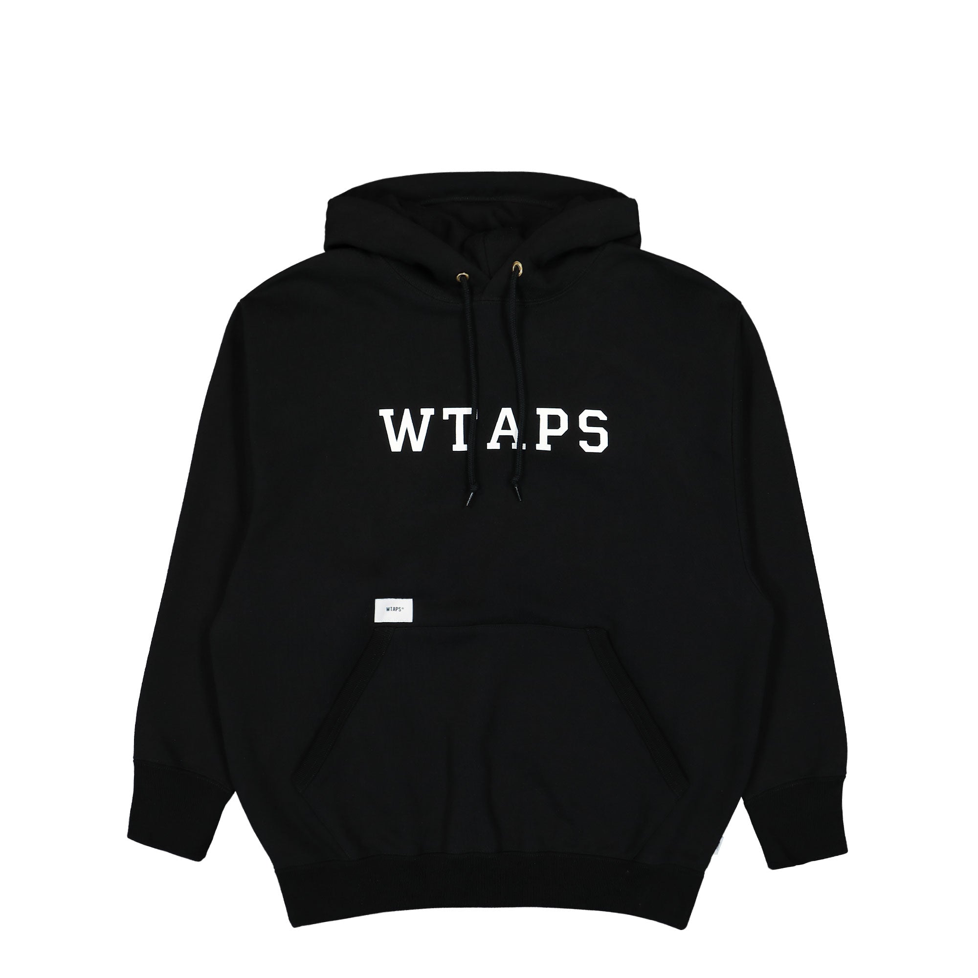 WTAPS Academy / Hoodie / Cotton Black Hoodies 251ATDT-CSM04 / Black | Overkill