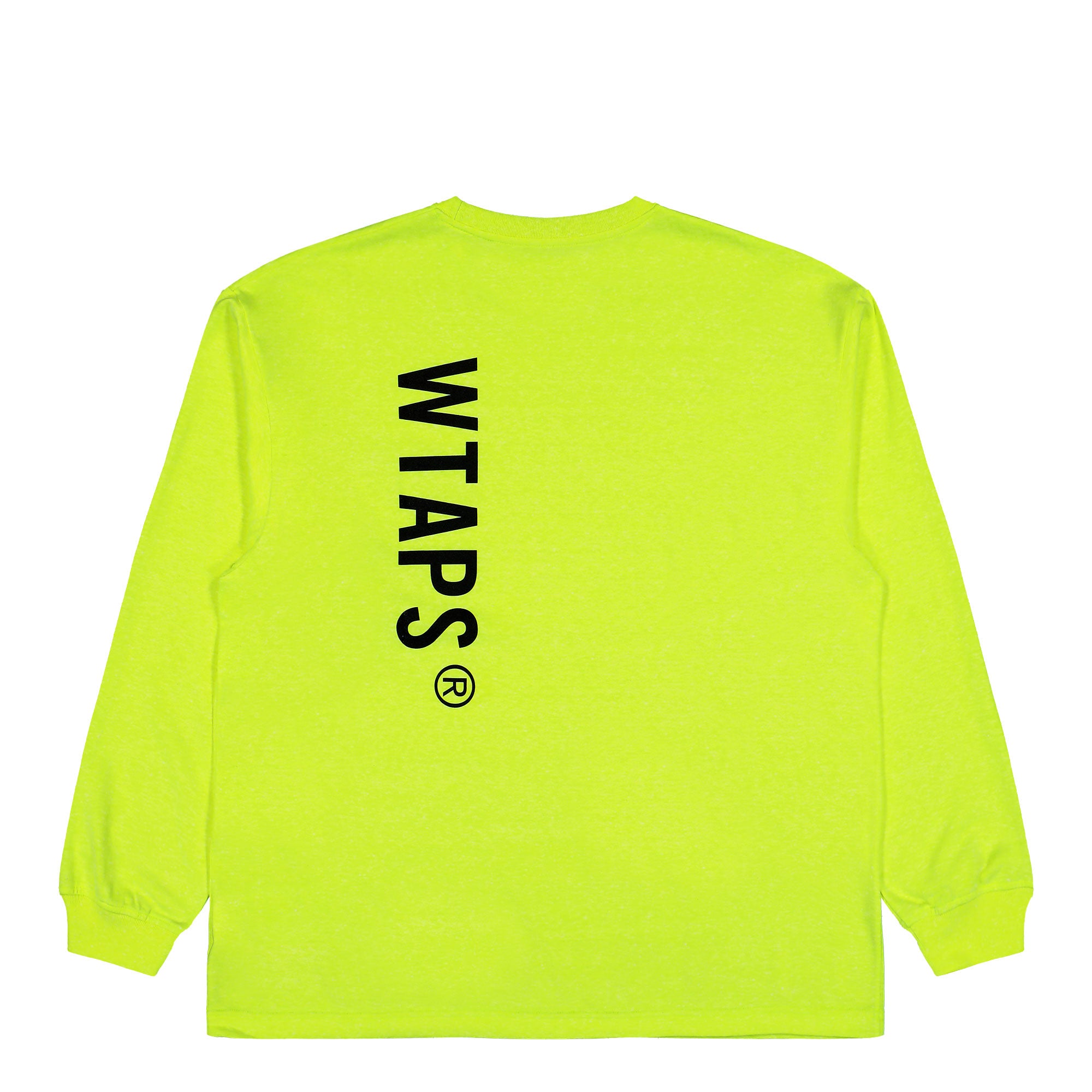 WTAPS Wound / LS / CTPL Yellow Longsleeve 251ATDT-CSM10 / Yellow Close-up | Overkill