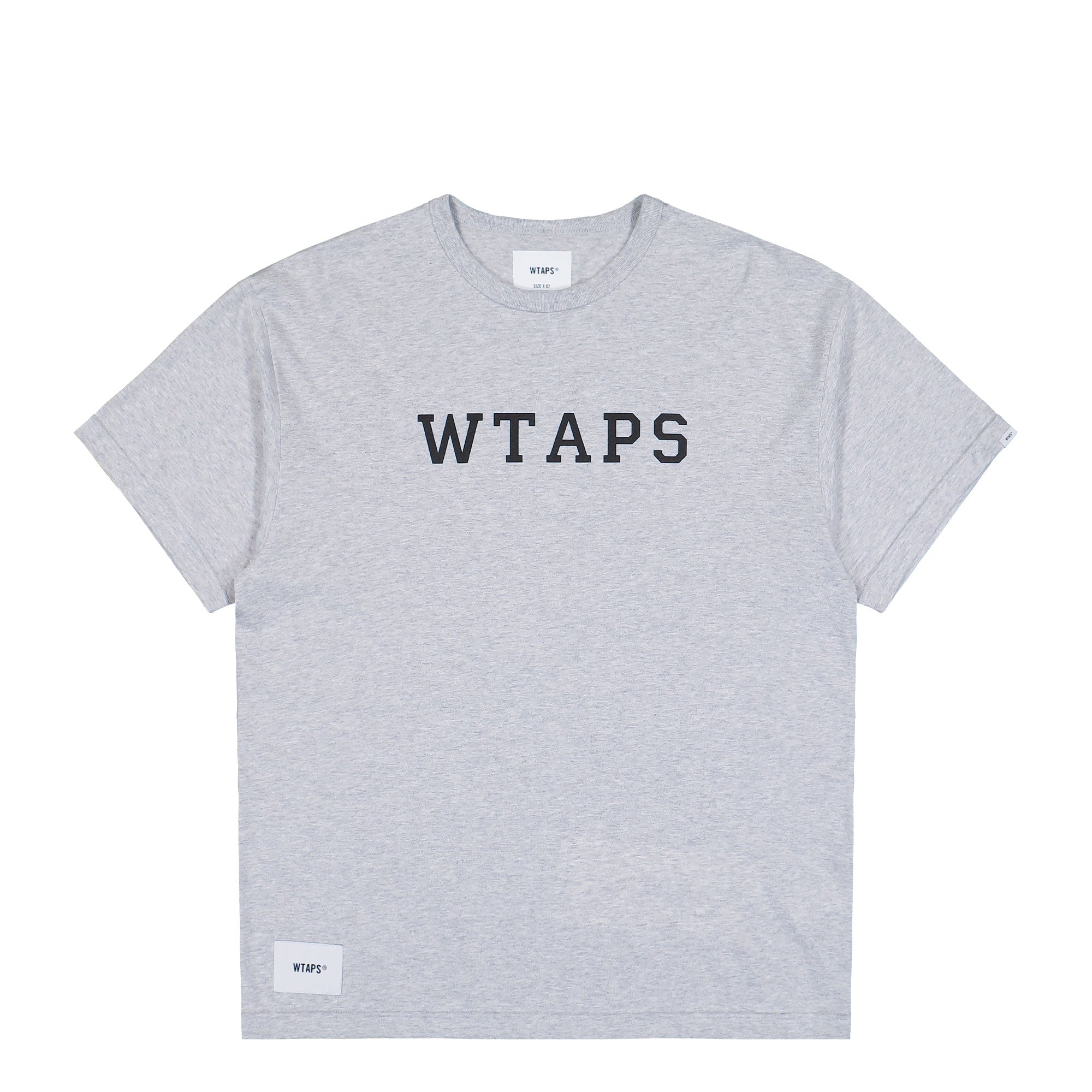 WTAPS Academy 01 / SS / CTPL Ash Gray T-Shirt 251ATDT-CSM19 / Ash Gray | Overkill