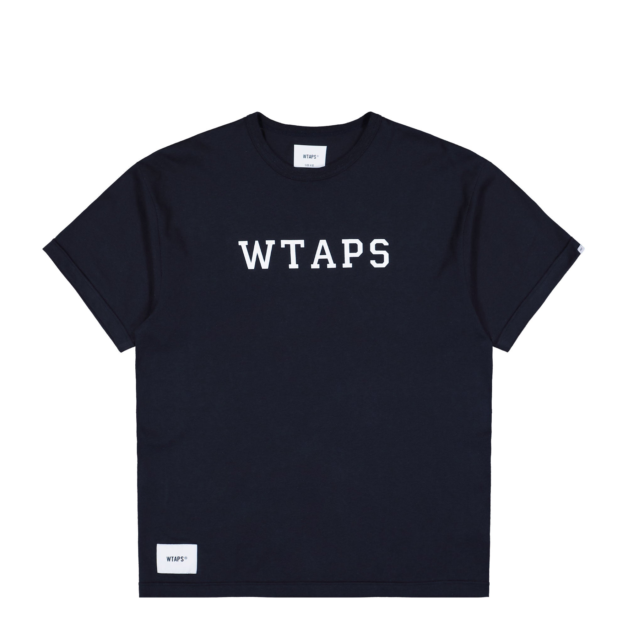 WTAPS Academy 01 / SS / CTPL Navy T-Shirt 251ATDT-CSM19 / Navy | Overkill