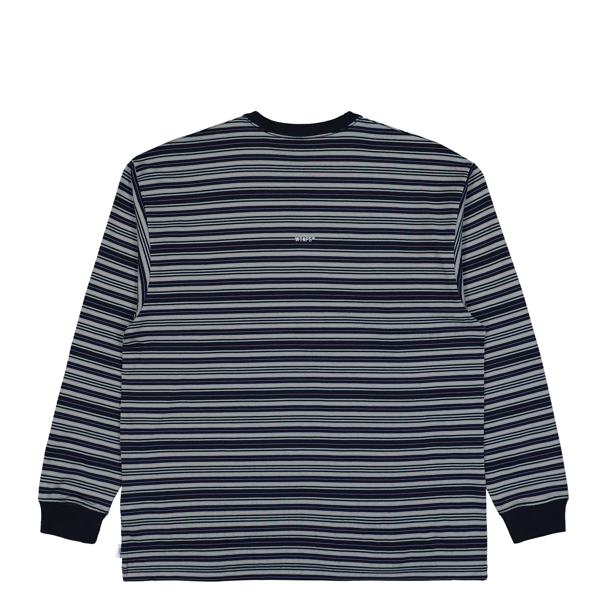 WTAPS DBDY / LS / Cotton Gray Longsleeves 251ATDT-CSM21 Close-up | Overkill