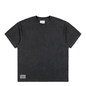 WTAPS Sign 02 / SS Cotton Black T-Shirt 251ATDT-CSM38 / Black | Overkill