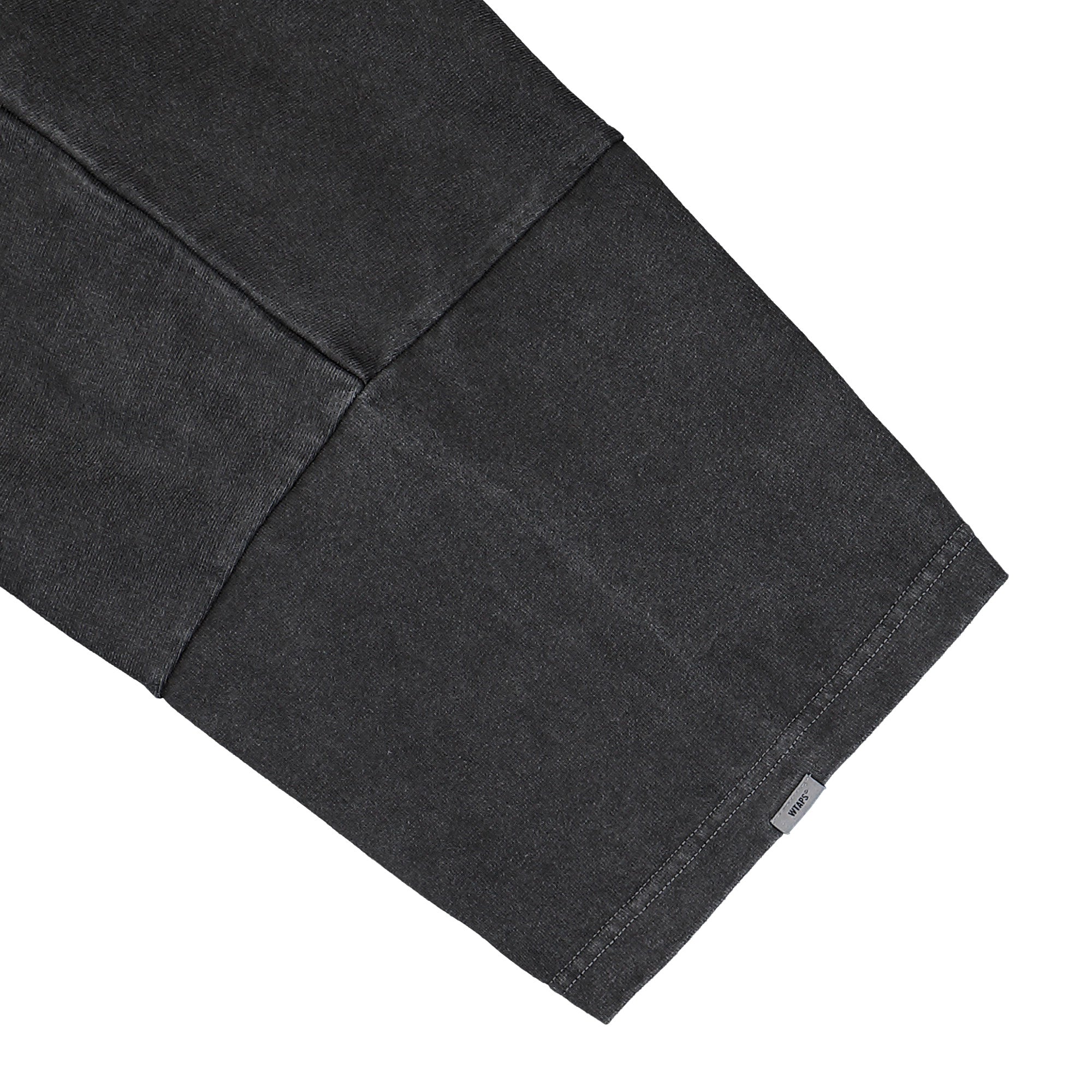 WTAPS Sign 02 / SS Cotton Black T-Shirt 251ATDT-CSM38 / Black Detail View 2 | Overkill