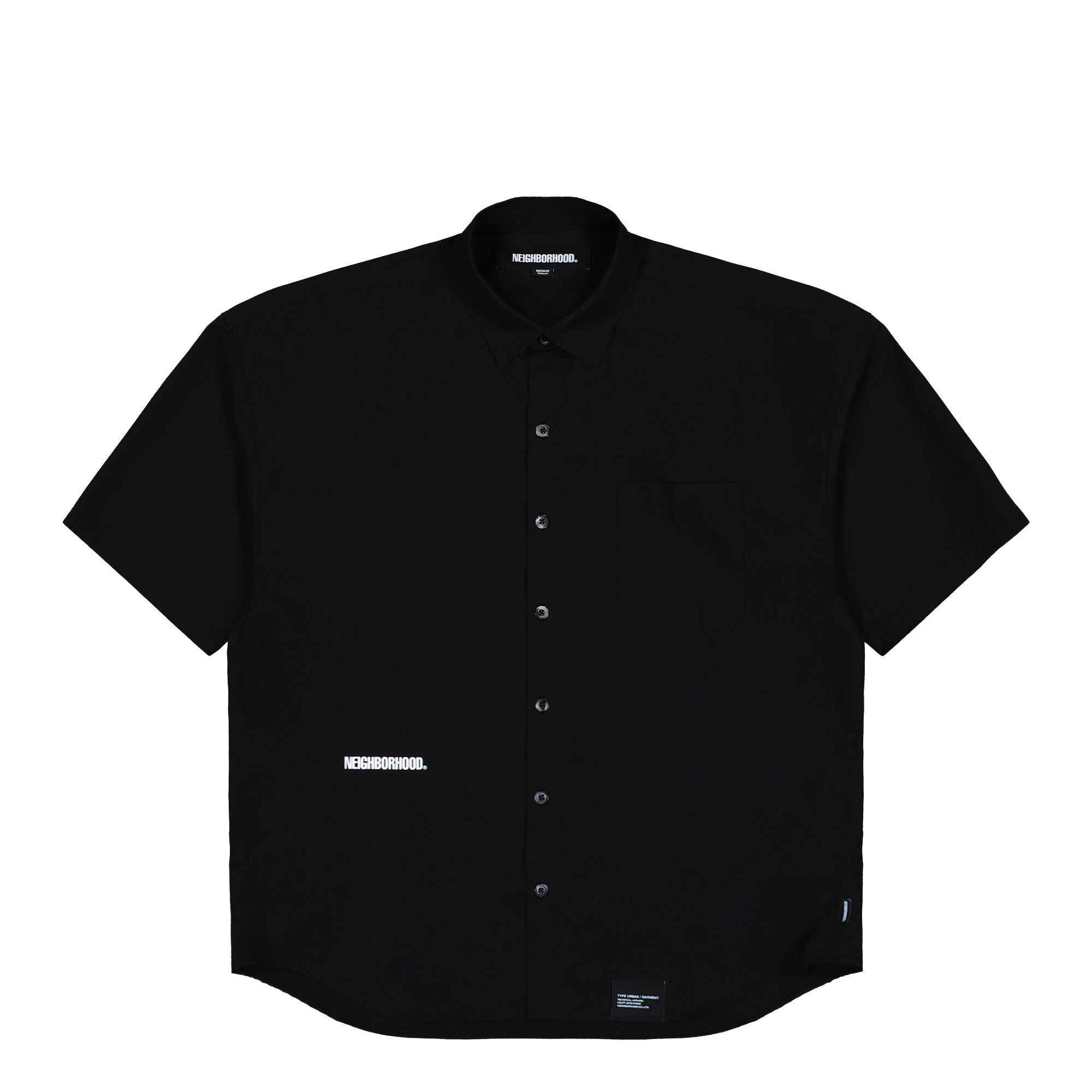 Neighborhood Over Shirt SS Black Shirt 251BENH-SHM02 / Black | Overkill