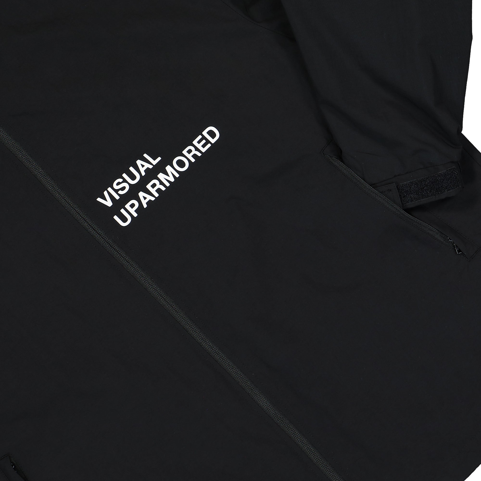 WTAPS Track / Jacket / Nylon. Tussah. Pertex Black Track Jackets Detail view 3 | Overkill