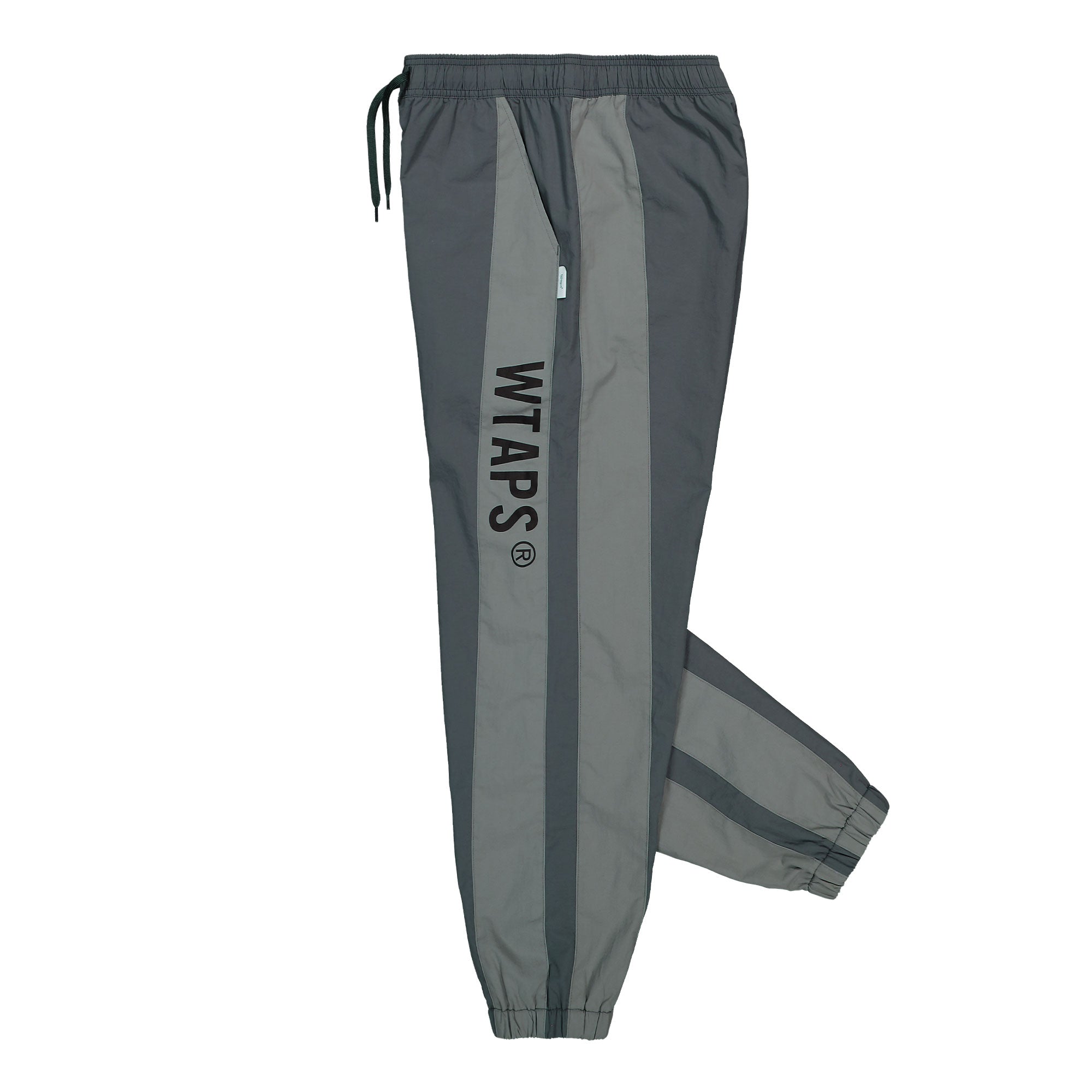 WTAPS Deli / Trousers / Nylon. Taffeta Charcoal Track Pant 251CWDT-PTM07 / Charcoal Detailfoto | Overkill