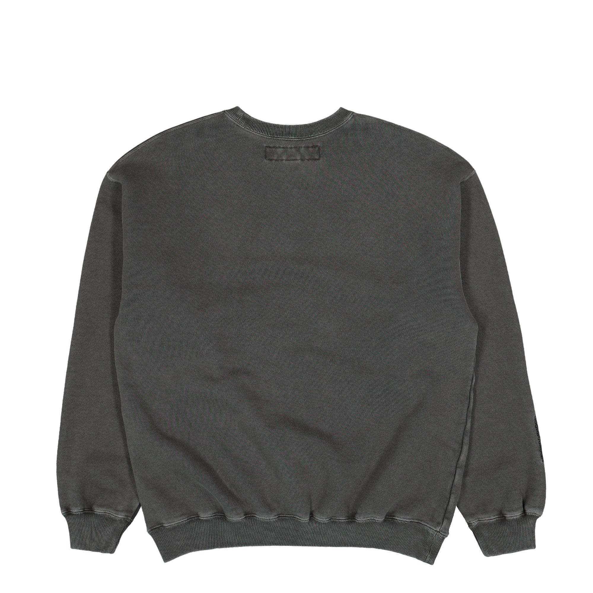 Neighborhood Pigment Dyed Sweat Shirt LS Black Sweatshirts Material | Overkill