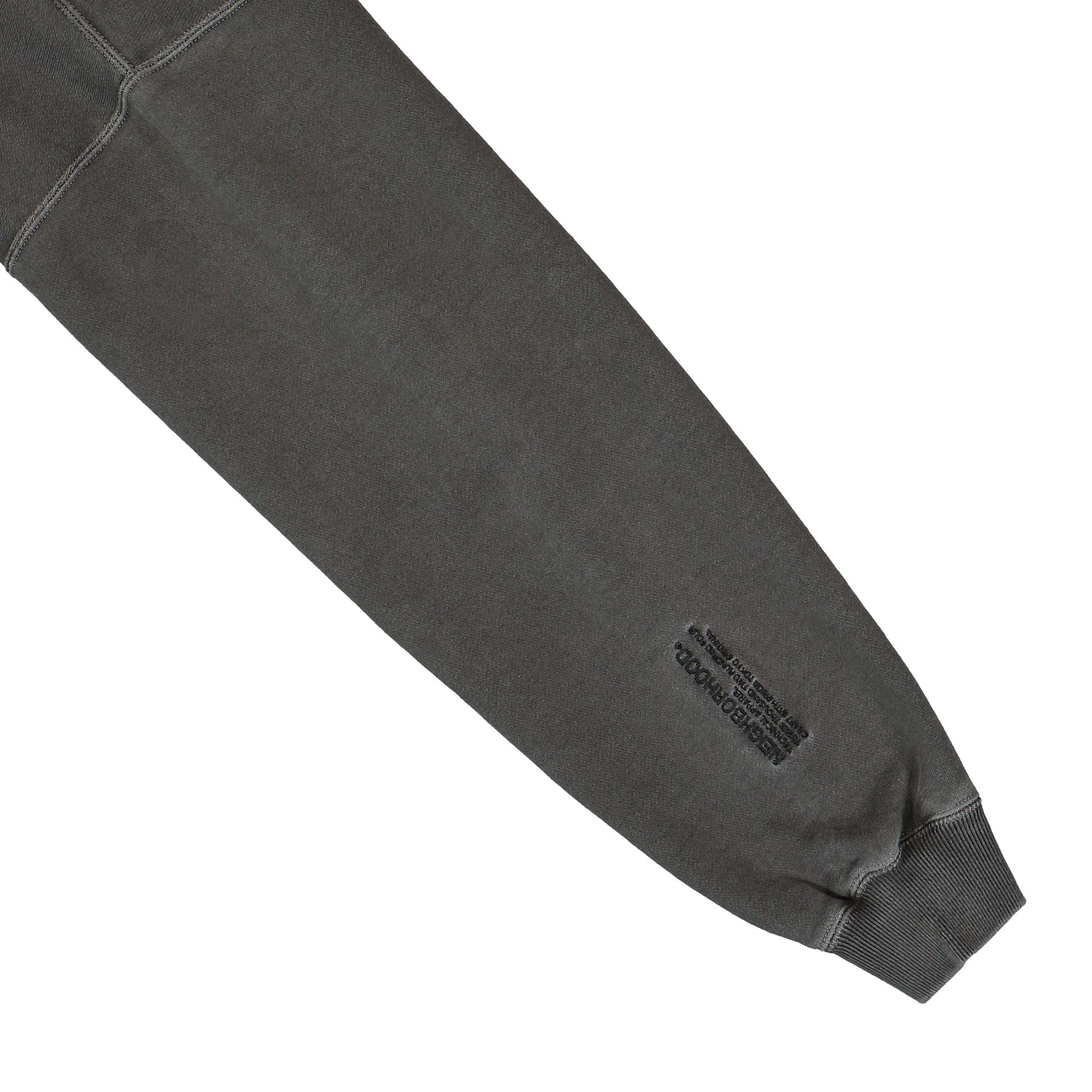 Neighborhood Pigment Dyed Sweat Shirt LS Black Sweatshirts Detail view 1 | Overkill