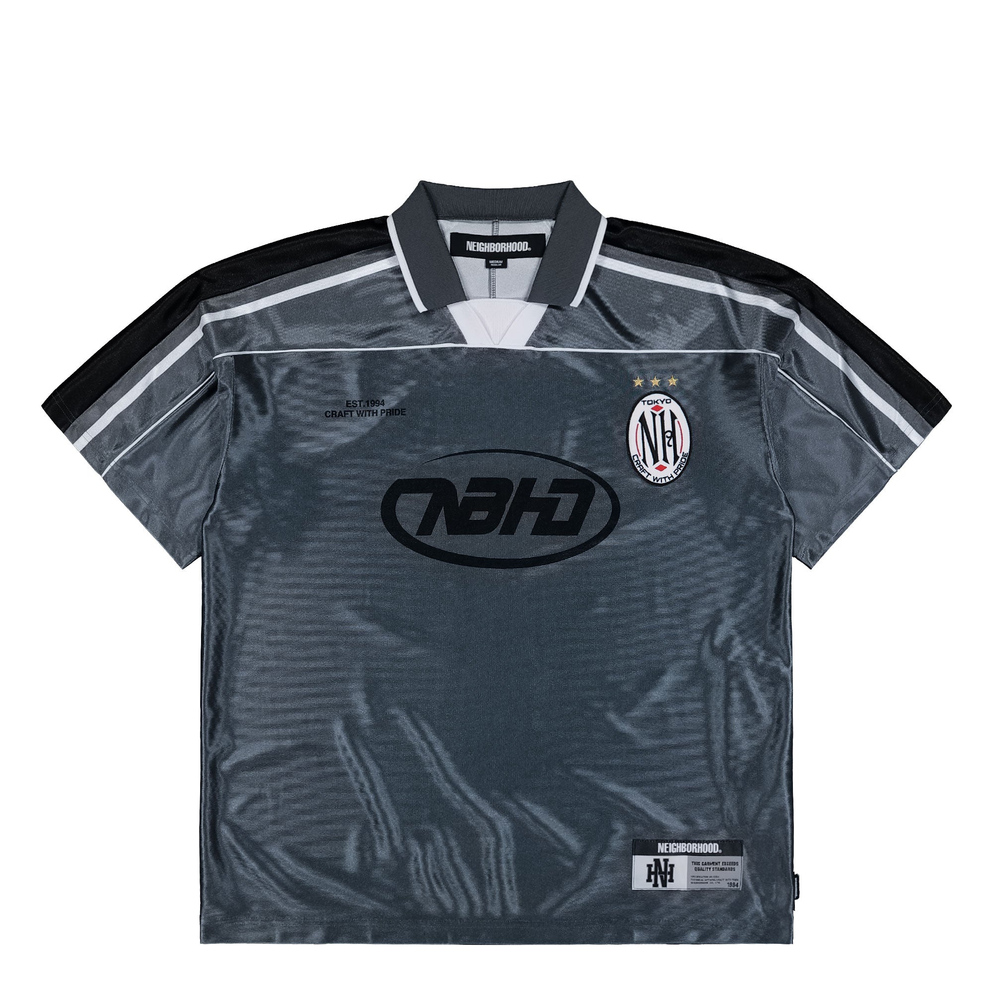 Neighborhood Game Shirt SS Gray T-Shirt 251FPNH-CSM16 / Gray | Overkill