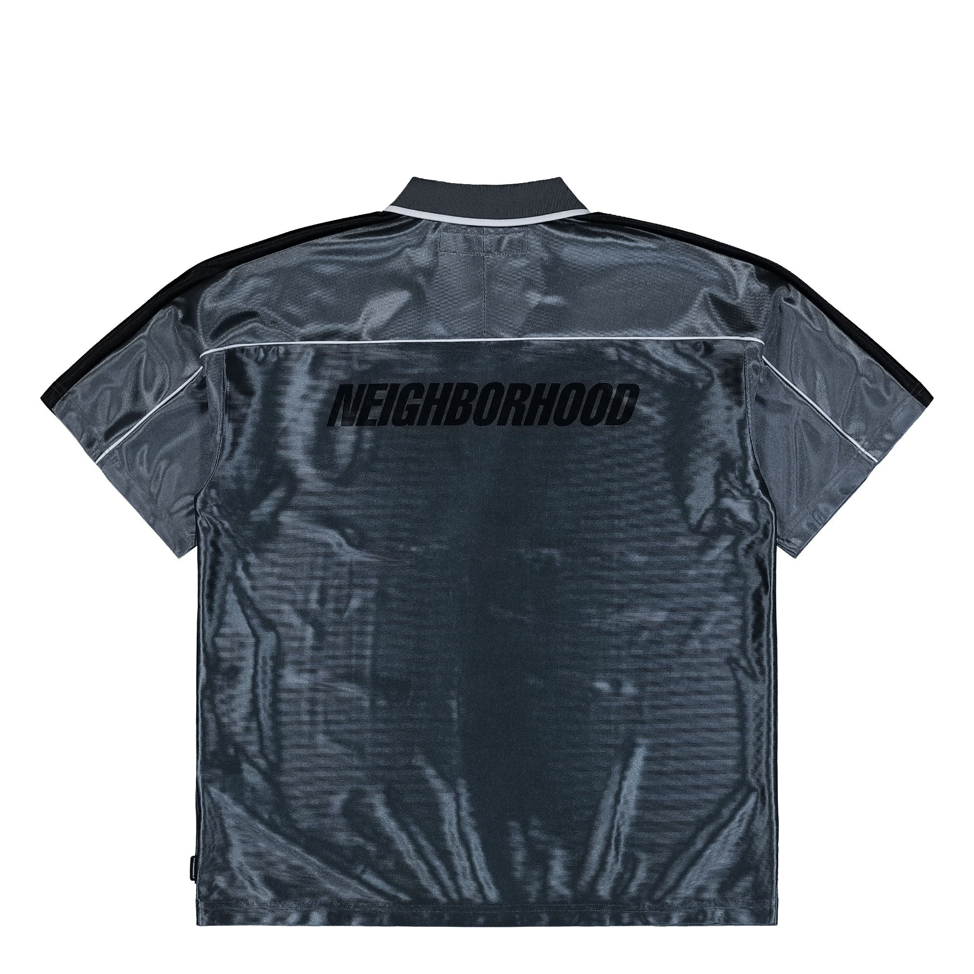 Neighborhood Game Shirt SS Gray T-Shirt 251FPNH-CSM16 / Gray Close-up | Overkill