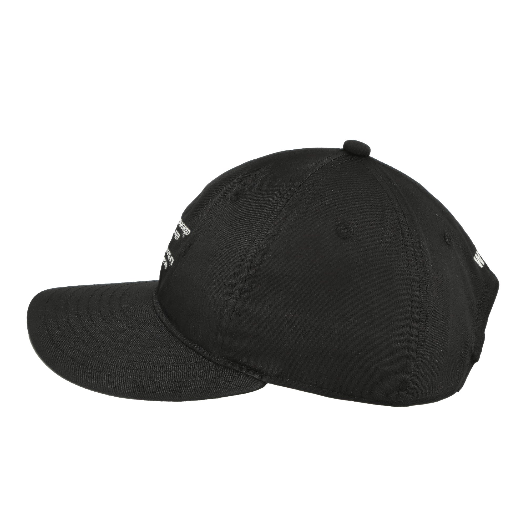WTAPS T-6M 01 / Cap / CTPL. Twill Black Caps 251HCDT-HT01 Close-up | Overkill