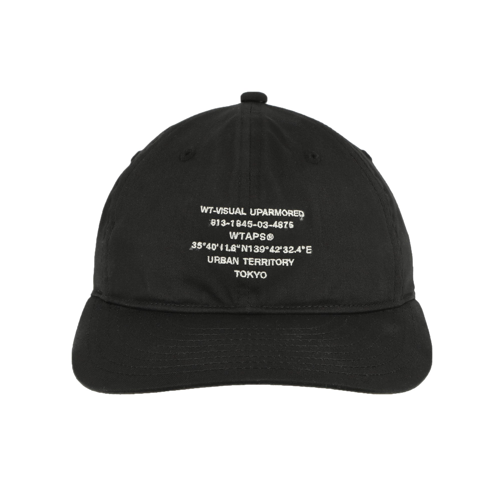 WTAPS T-6M 01 / Cap / CTPL. Twill Black Caps 251HCDT-HT01 Detail View 4 | Overkill