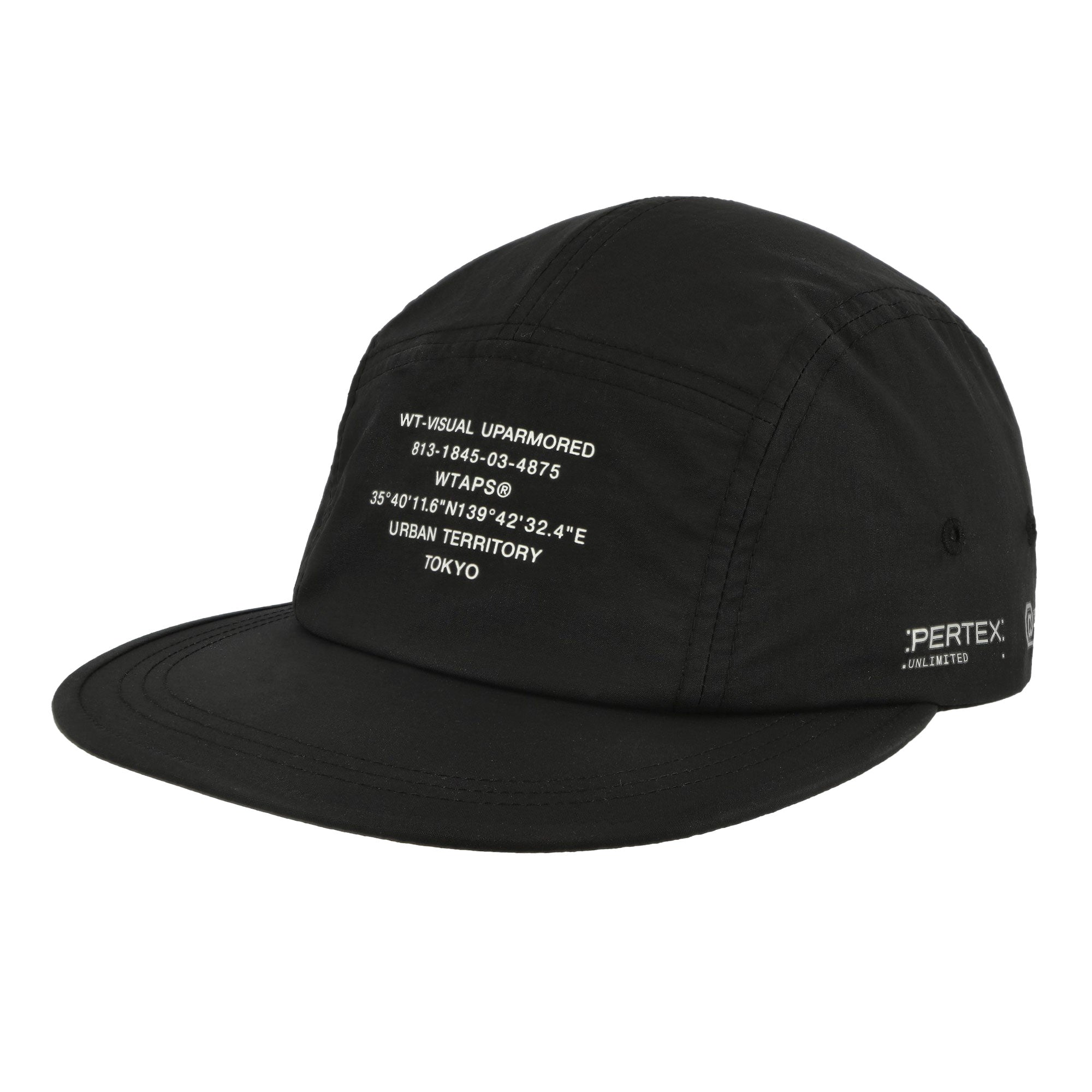 WTAPS T-5 01 / Cap / Nylon. Tussah. Pertex Black Caps 251HCDT-HT07 / Black | Overkill