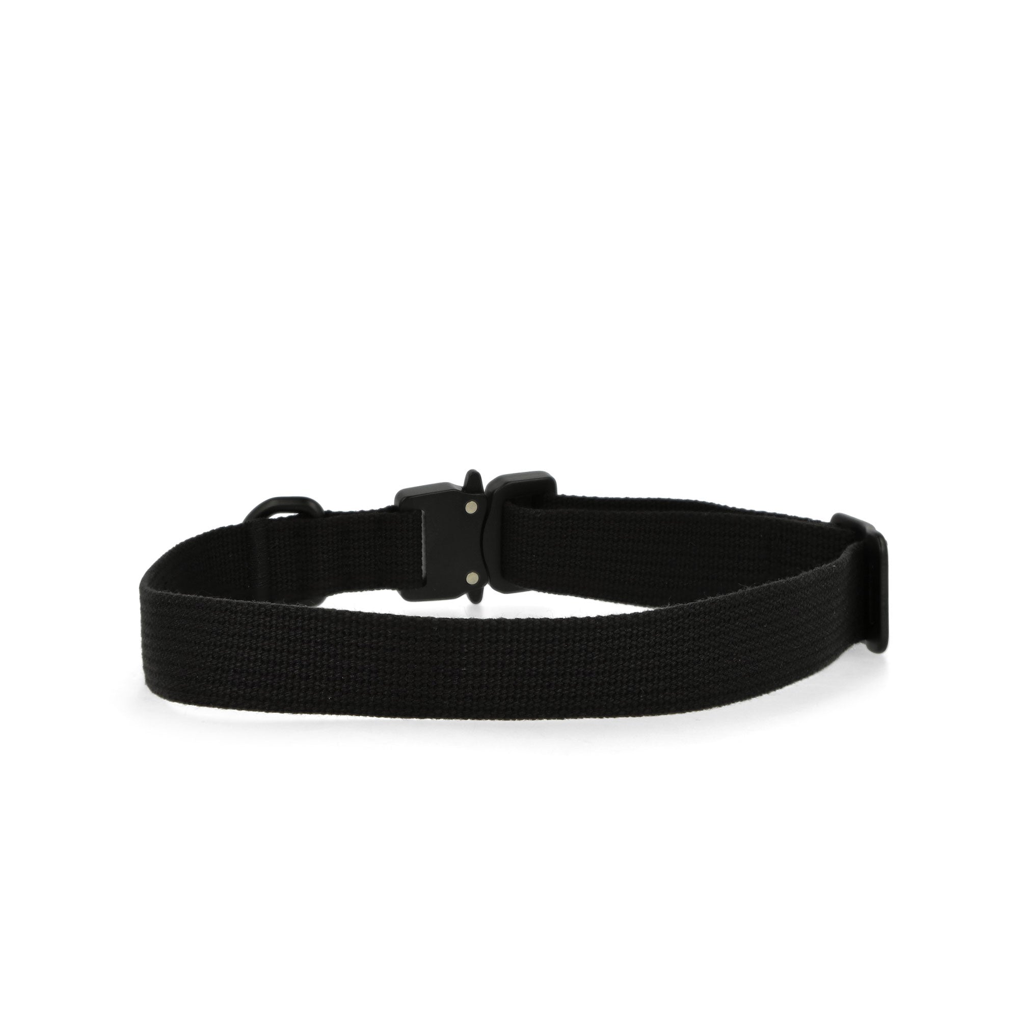 Neighborhood Dog Collar Wide Black Dog Collar 251MTNH-AC02 / Black Detail View 1 | Overkill