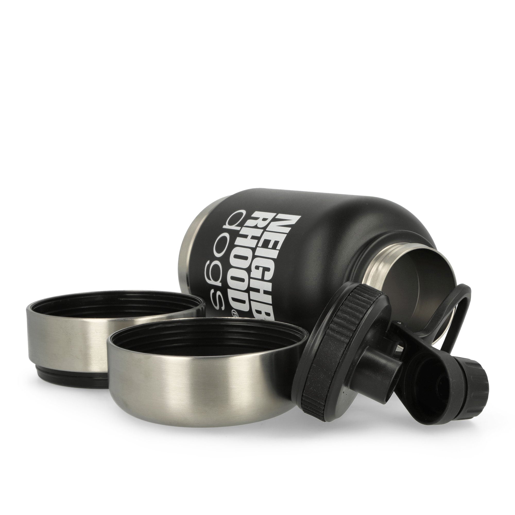 Neighborhood Dog Travel Bottle Black Travel Pet Bowls 251MYNH-AC06 / Black Detailfoto | Overkill