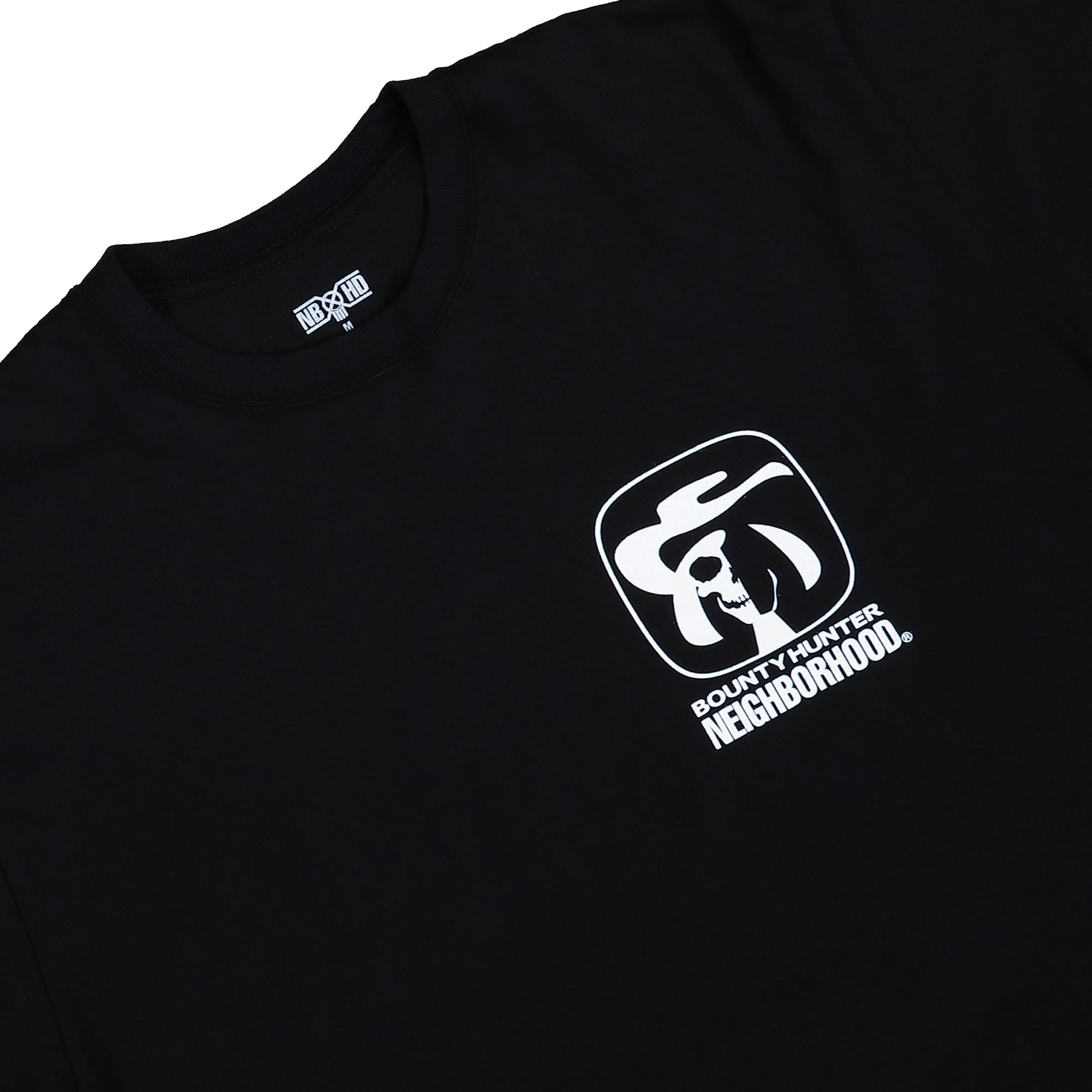 Bounty Hunter x Neighborhood TEE LS-2 Black Longsleeves 251PCBHN-LT02 Close-up | Overkill