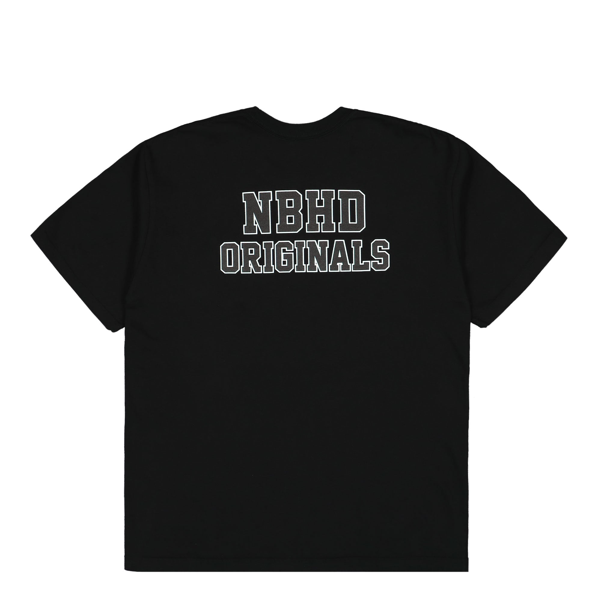 Neighborhood NH. Tee SS-3 Black T-Shirts Detail view 1 | Overkill
