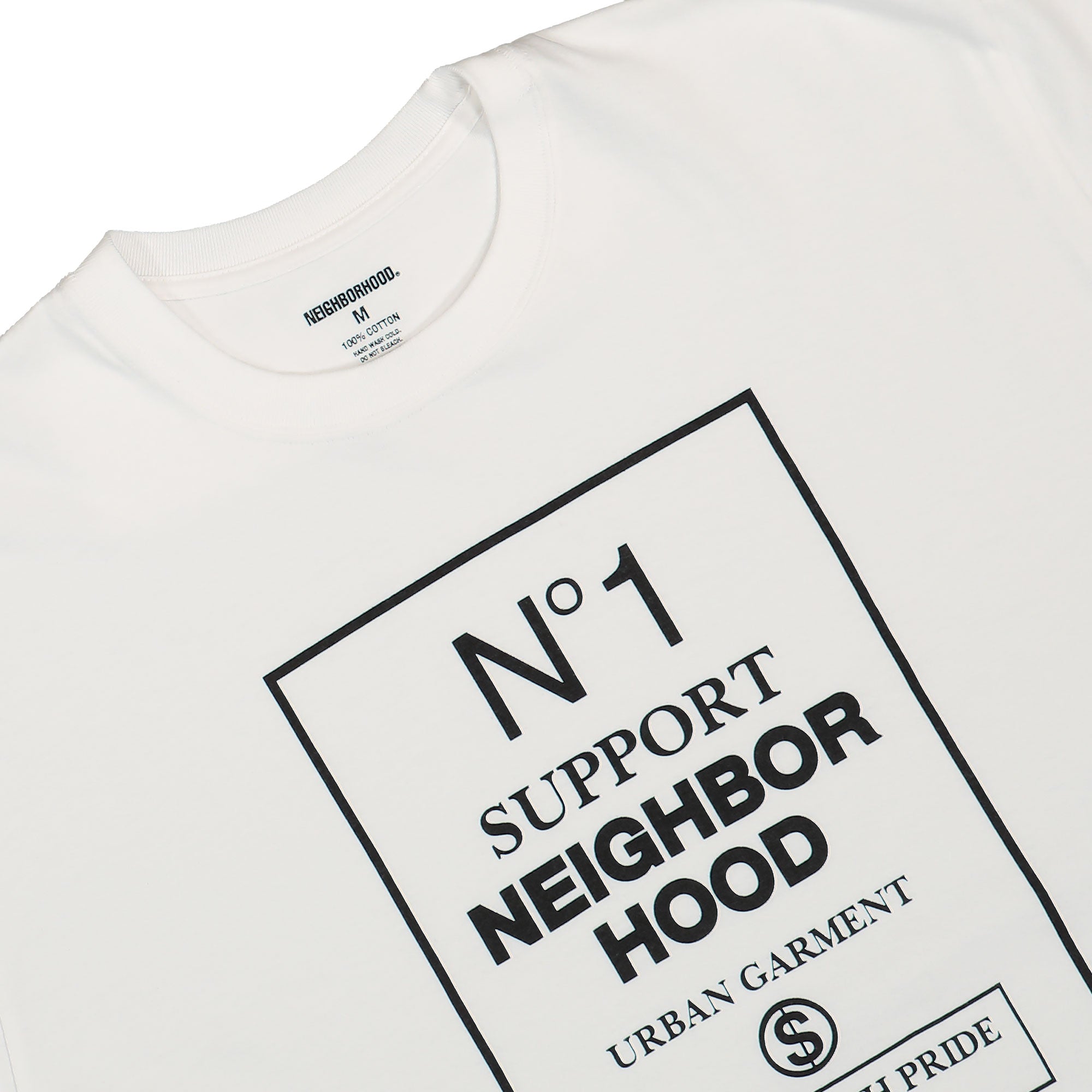 Neighborhood NH. Tee SS-15 White T-Shirts Detail view 1 | Overkill