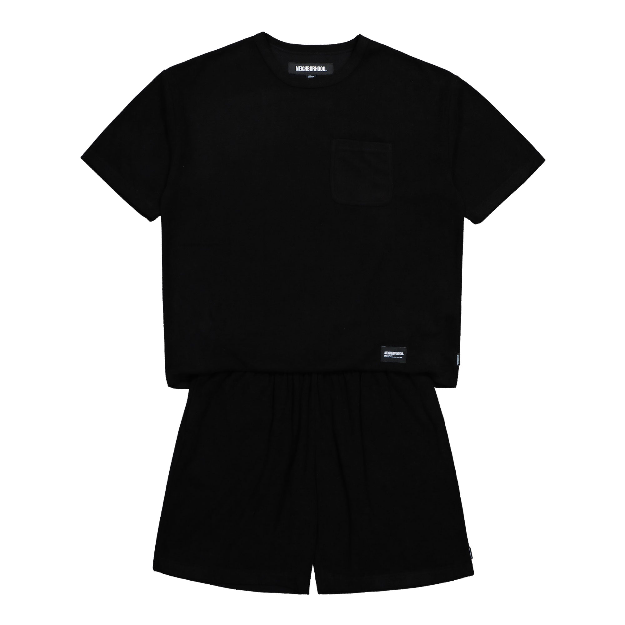 Neighborhood Pile Set Up Black Overalls 251QTNH-CSM01 | Overkill