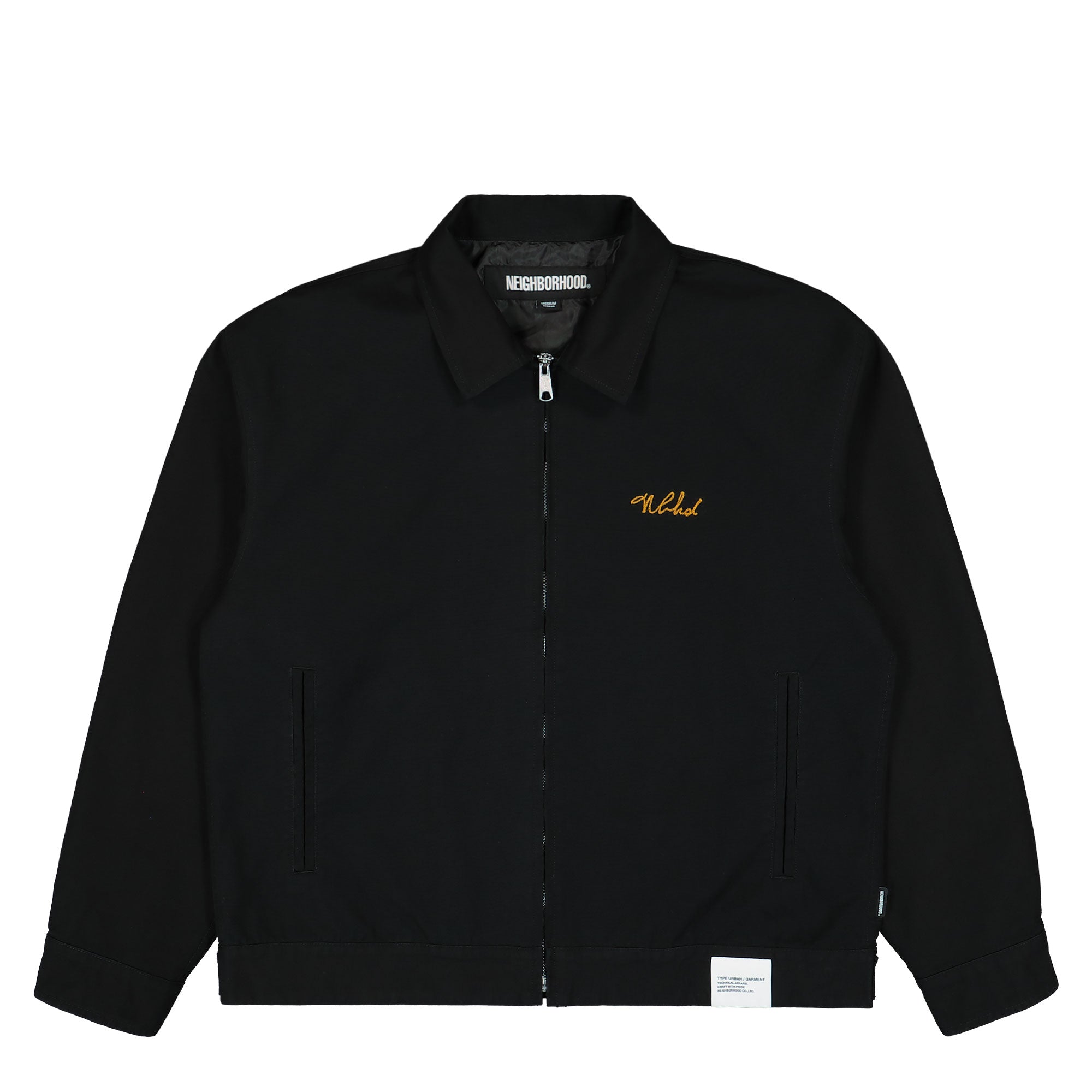 Neighborhood Zip Work Jacket Black Bomber & Varsity Jackets 251TSNH-JKM02 / Black | Overkill