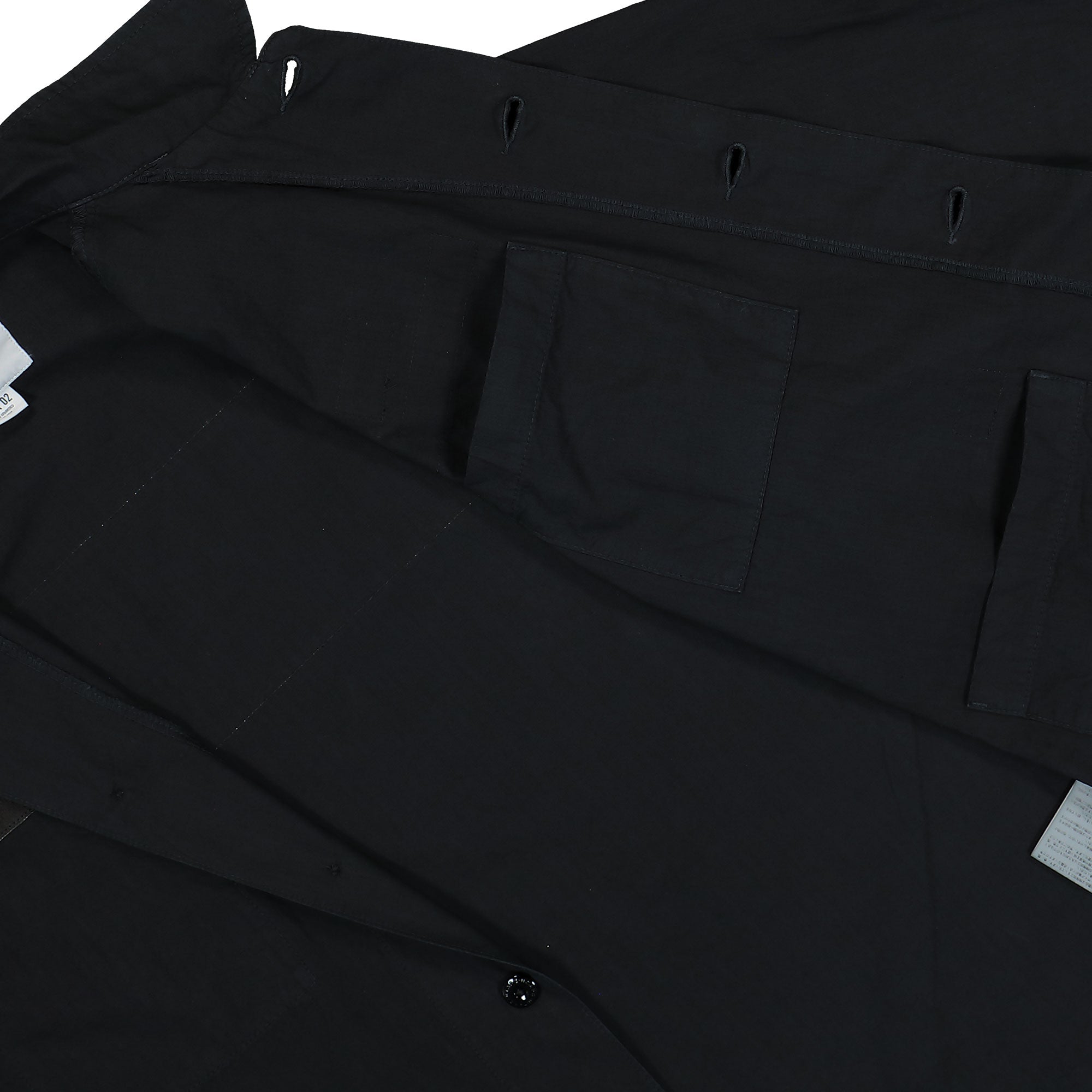 WTAPS JMOD 02 / LS / Cotton. Ripstop Black Shirts Detail view 1 | Overkill