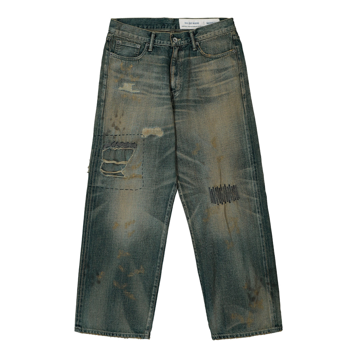 Neighborhood Savage Denim DP Wide Pants 251XBNH-PTM07 / Indigo 