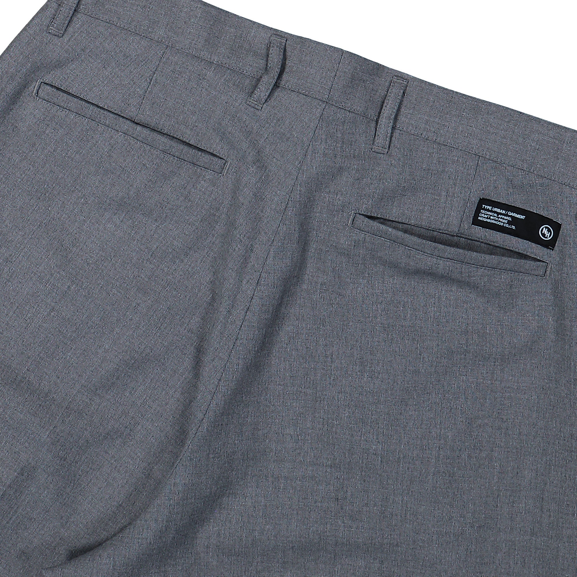 Neighborhood Two Tuck Pants Gray Pant 251ZAHN-PTM04 / Gray Detail View 2 | Overkill