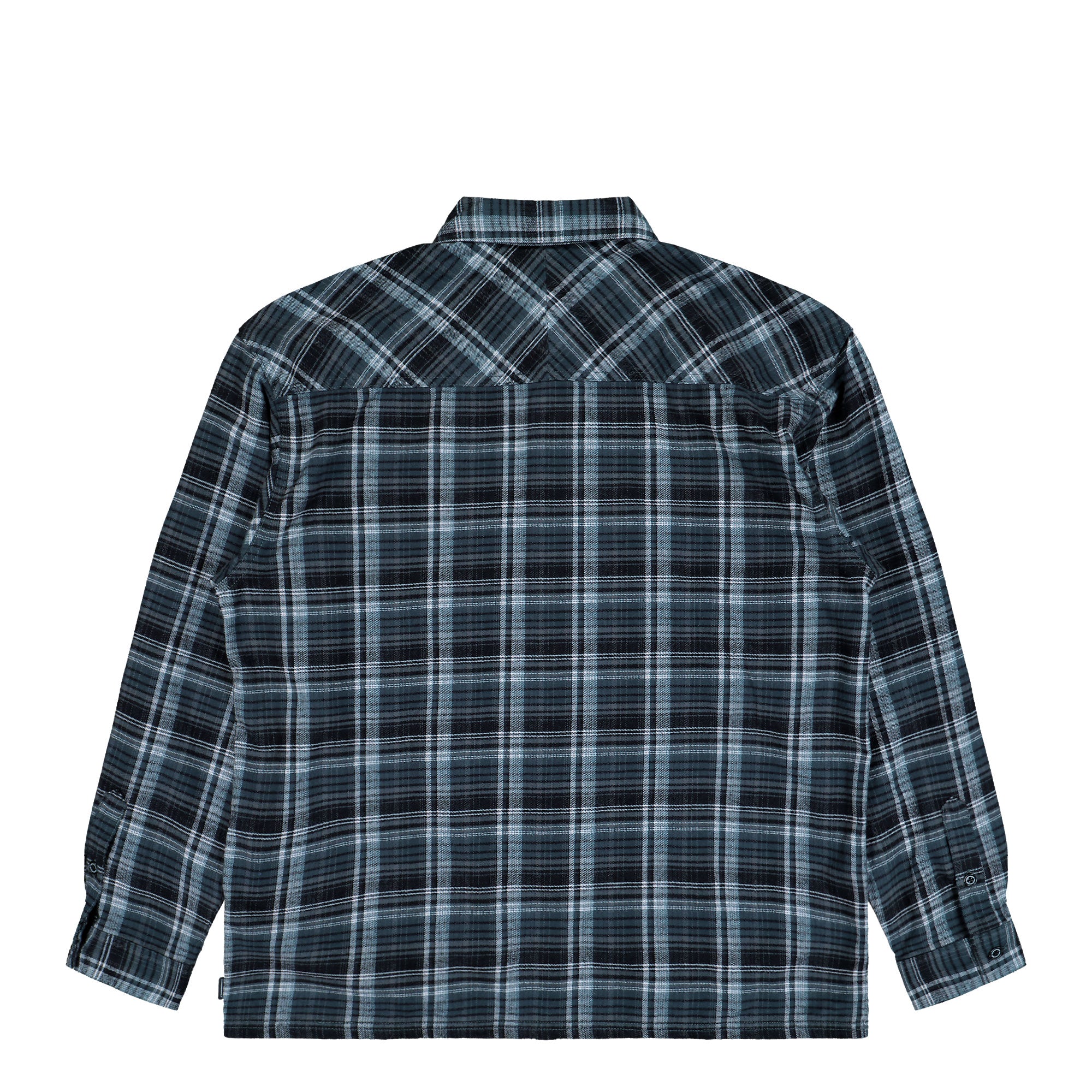 Neighborhood Clan Tartan Check Shirt LS Gray Shirts 252ARNH-SHM01 / Gray Close-up | Overkill