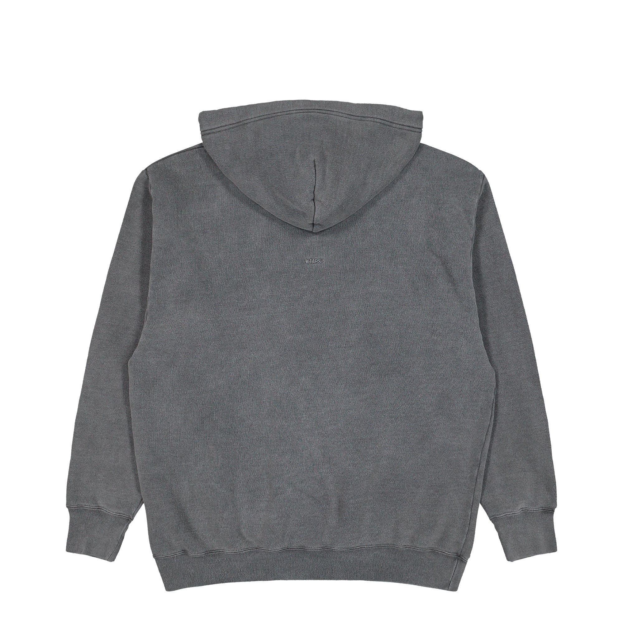 WTAPS Sign-Od / Hoody / Ctpl Charcoal Hoodies 252ATDT-CSM04 Close-up | Overkill