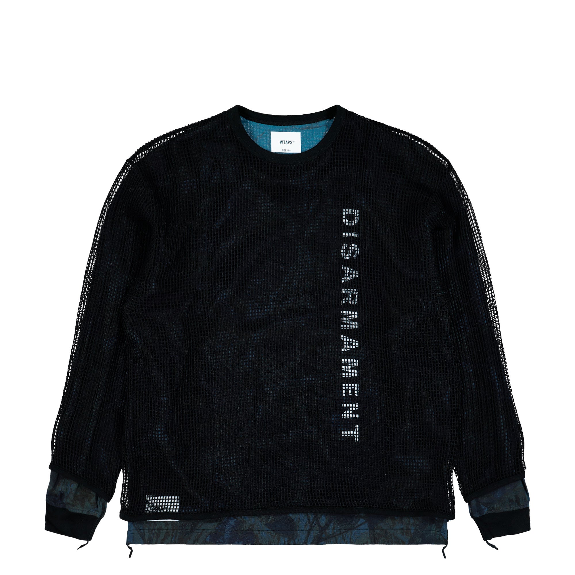 WTAPS Ghill / LS / Cotton 252ATDT-CSM13 / Black | OVERKILL