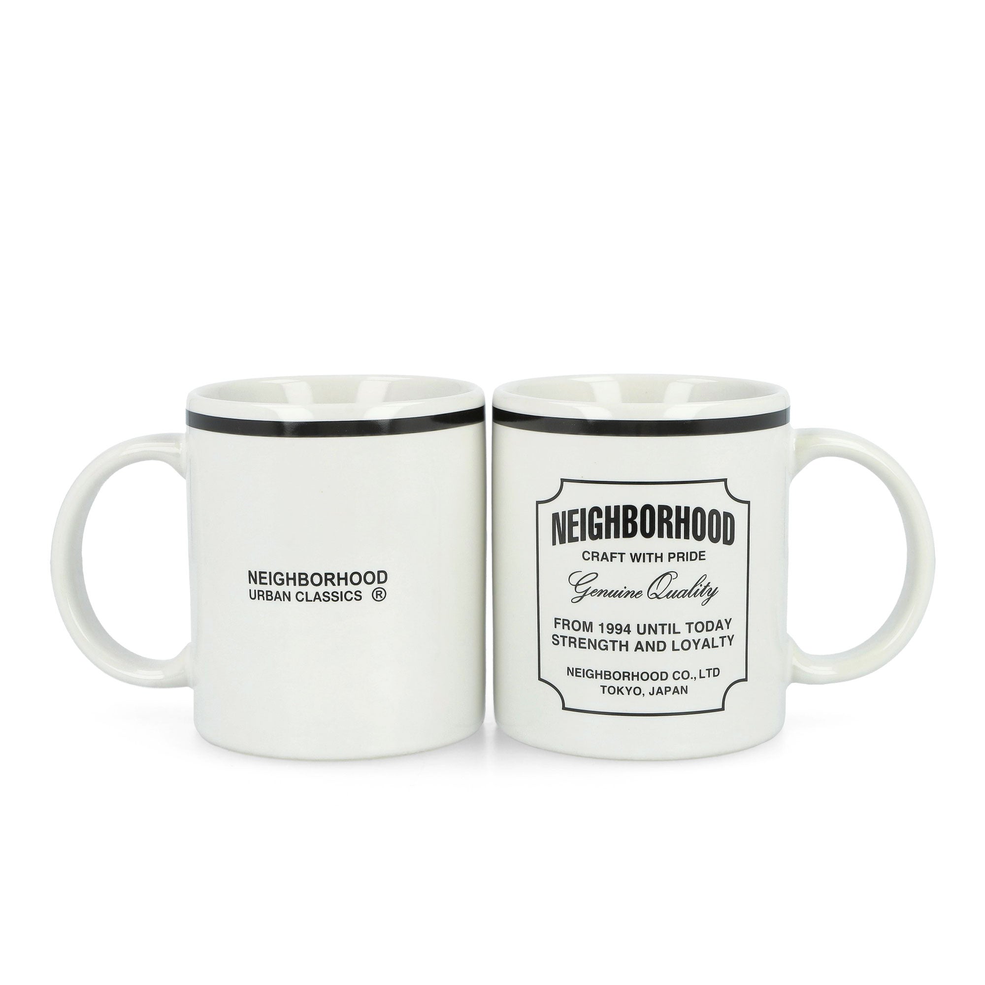 Neighborhood Mug Cup Set Black Mugs & Bottles 252MYNH-AC06 / Black | Overkill