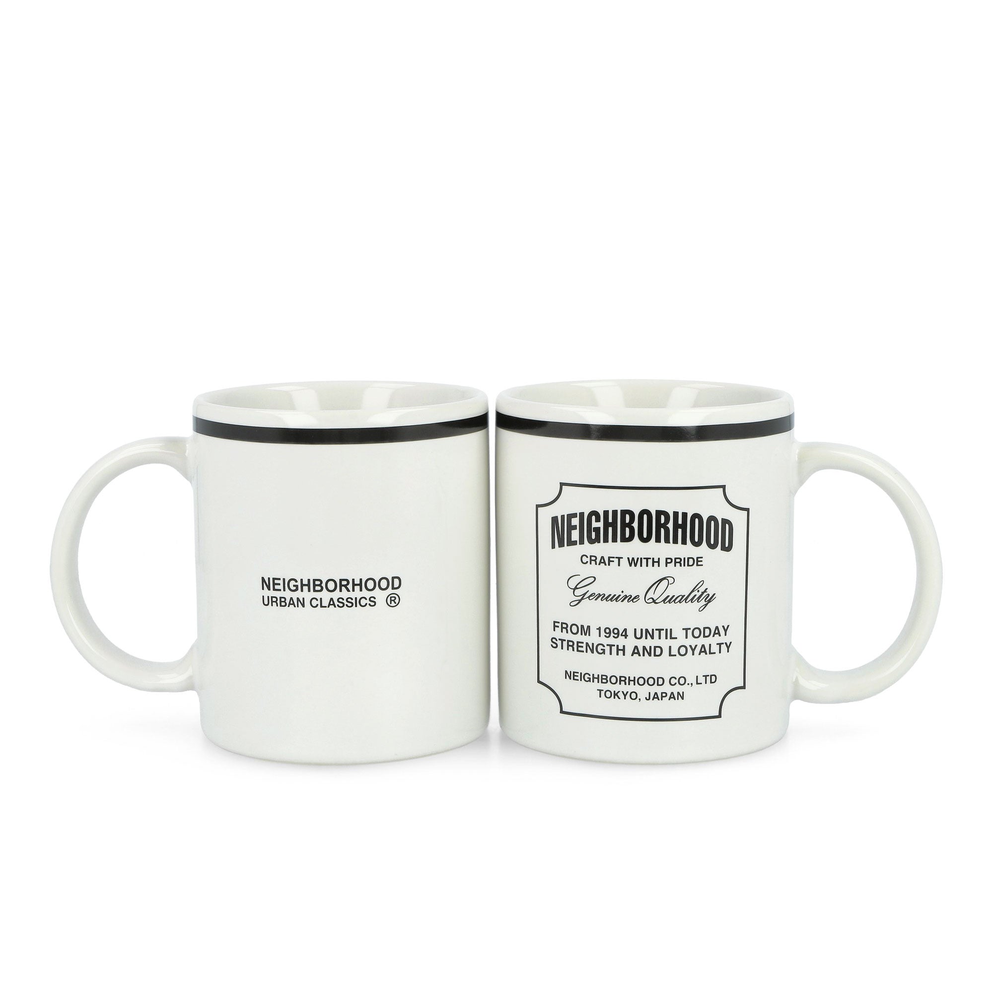 Neighborhood Mug Cup Set Black Mugs & Bottles 252MYNH-AC06 / Black Detail View 2 | Overkill
