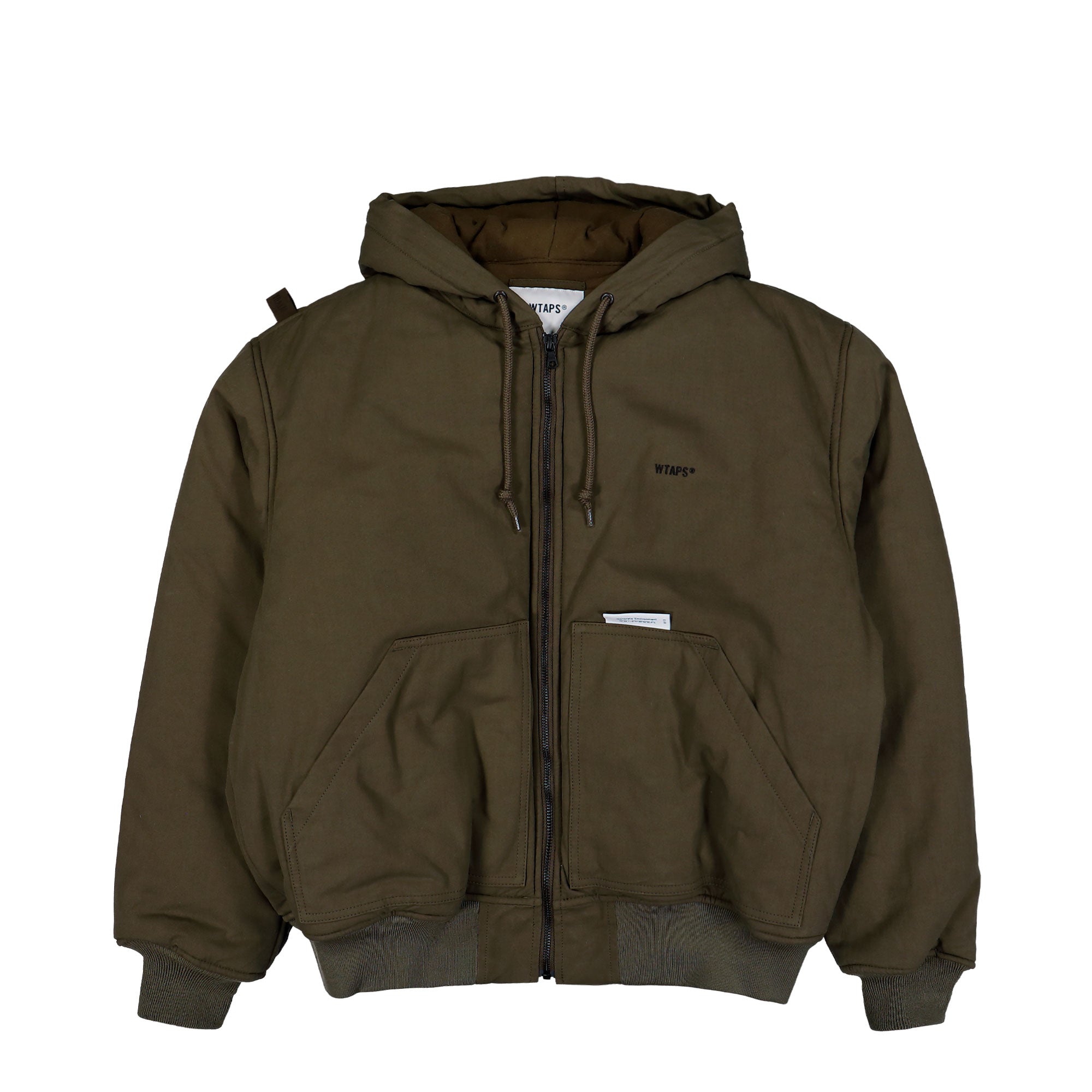 WTAPS Puff D00M / Jackets / Cotton. Weather Brown Jackets 252TQDT-JKM01 | Overkill