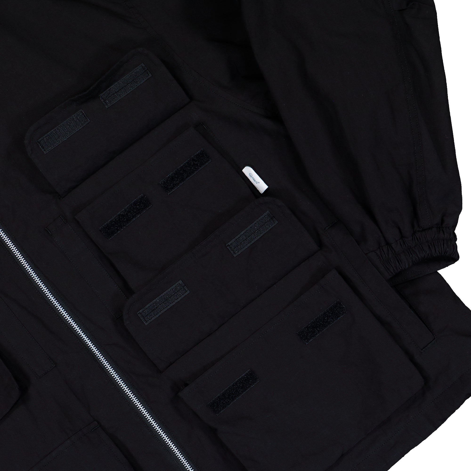 WTAPS Modular 01 / Jacket / Cotton. Weather Black Jackets 252WVDT-JKM02 Detail View 1 | Overkill