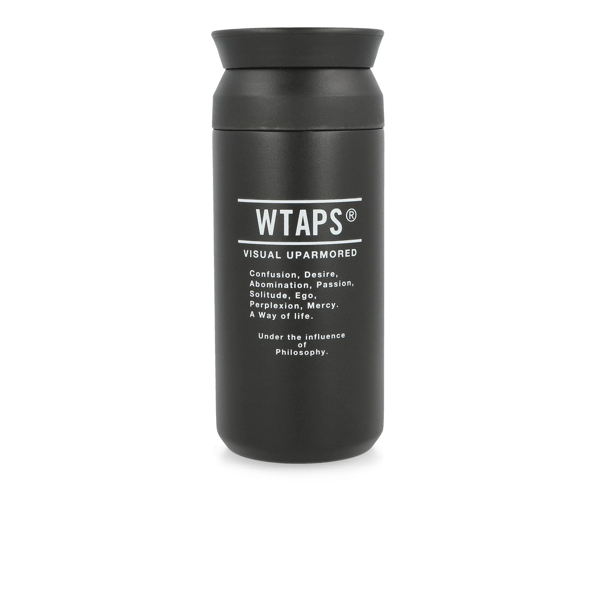 WTAPS H2O 350ML / Water Bottle / Steel Black Mugs & Bottles 252XKXKD-AC01 / Black | Overkill