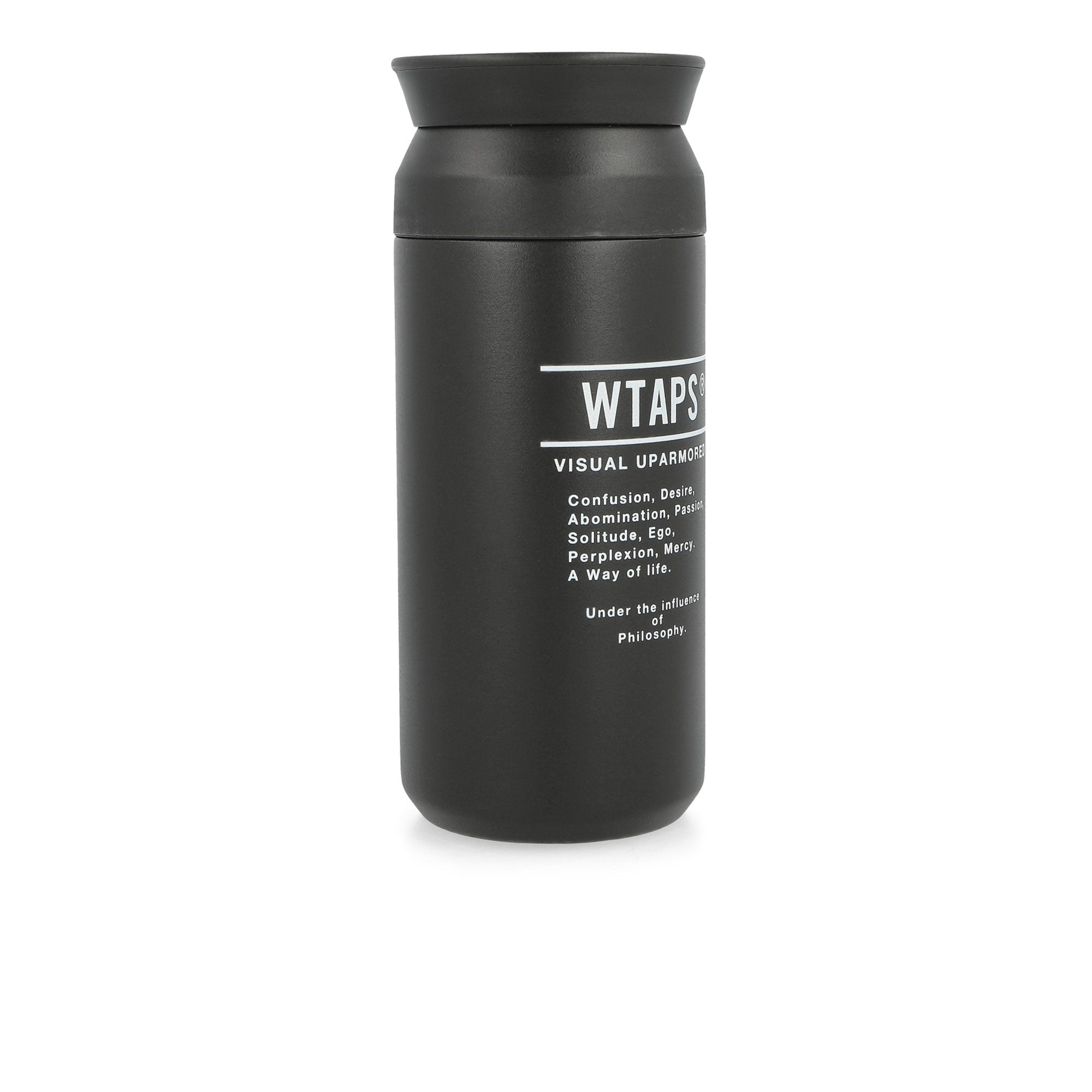WTAPS H2O 350ML / Water Bottle / Steel Black Mugs & Bottles 252XKXKD-AC01 / Black Detail View 1 | Overkill