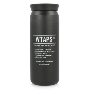 WTAPS H2O 500ML / Water Bottle / Steel Black Mugs & Bottles 252XKXKD-AC02 / Black | Overkill