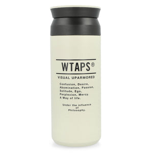 WTAPS H2O 500ML / Water Bottle / Steel White Mugs & Bottles 252XKXKD-AC02 / White | Overkill