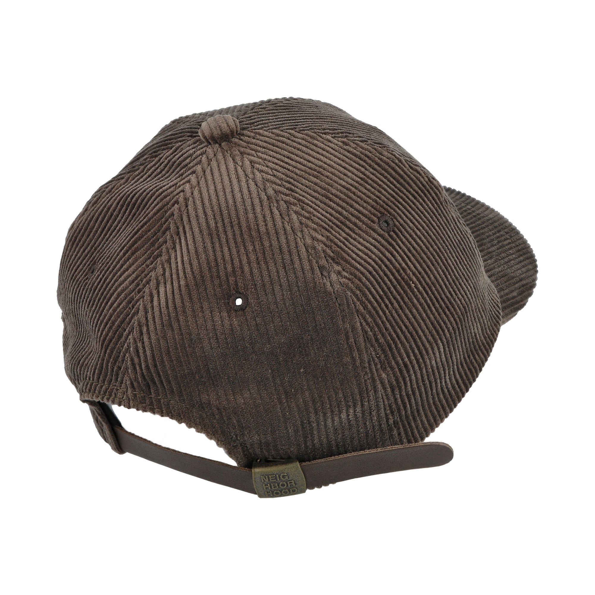 Neighborhood Corduroy Dad Cap Brown Caps 252YGNH-HT02 Detail View 2 | Overkill