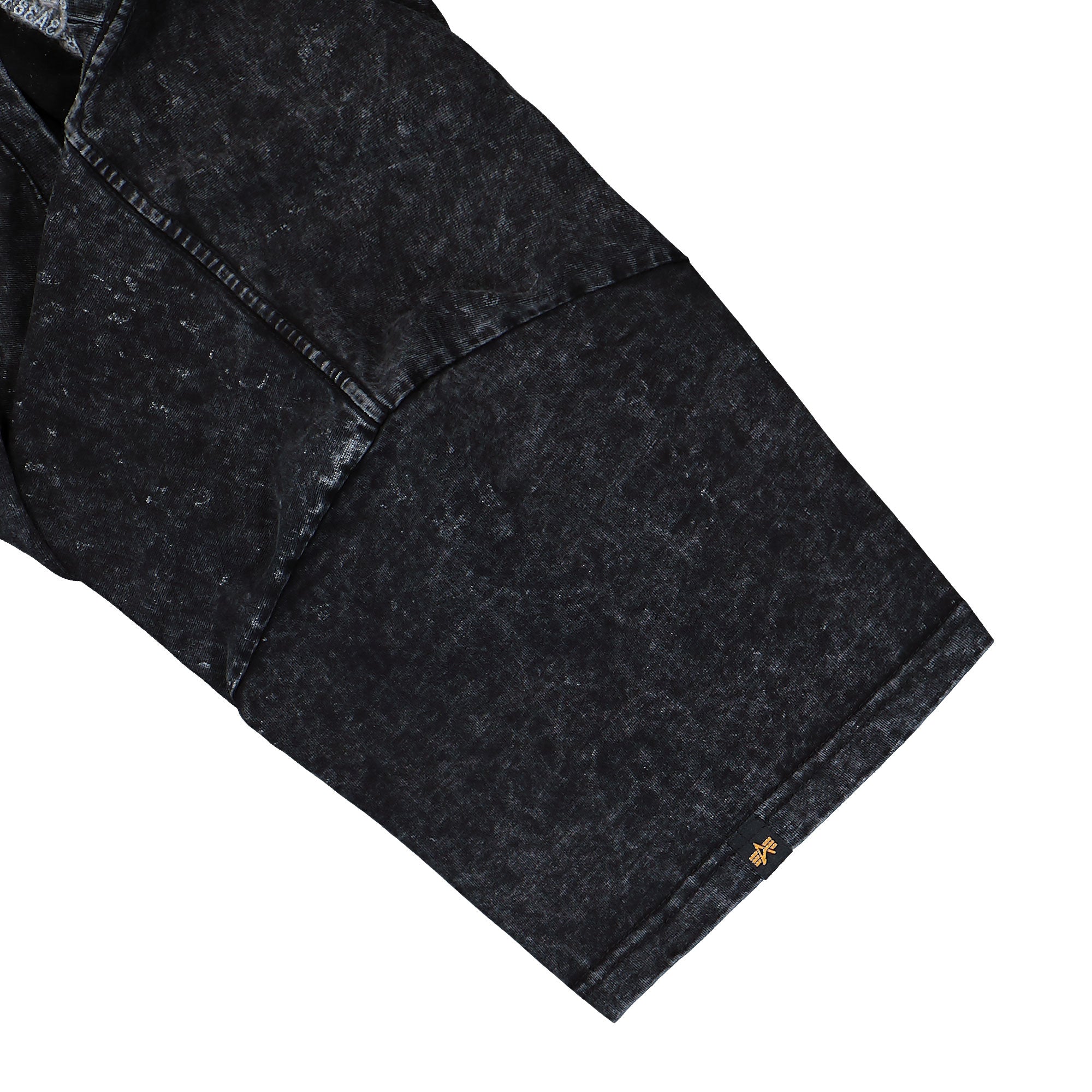 Alpha Industries Acid Logo T-Shirt Black T-Shirt 258519-03 Detail View 1 | Overkill