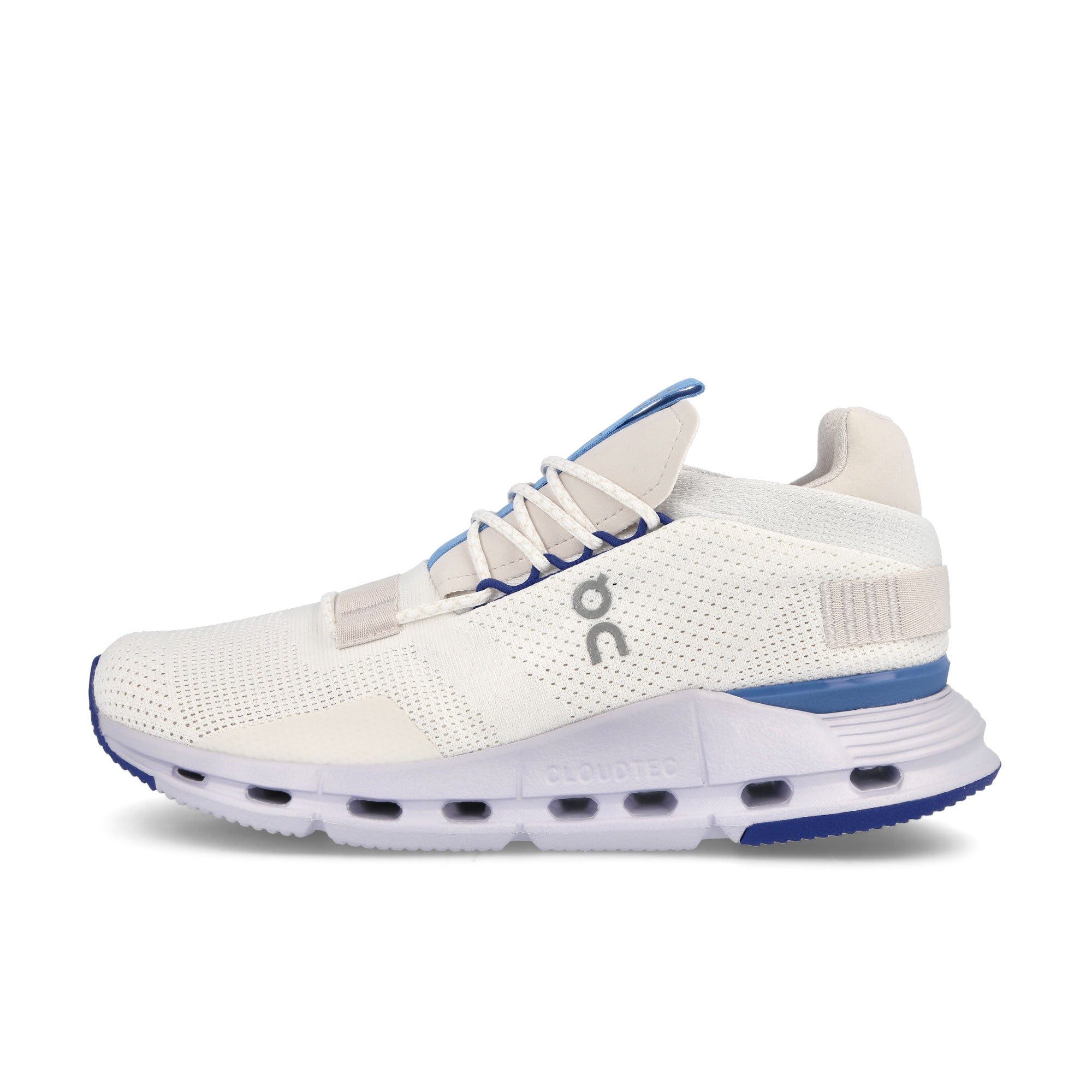 On W Cloudnova Undyed-White / Heather Low Top Sneakers 26.98224 | Overkill