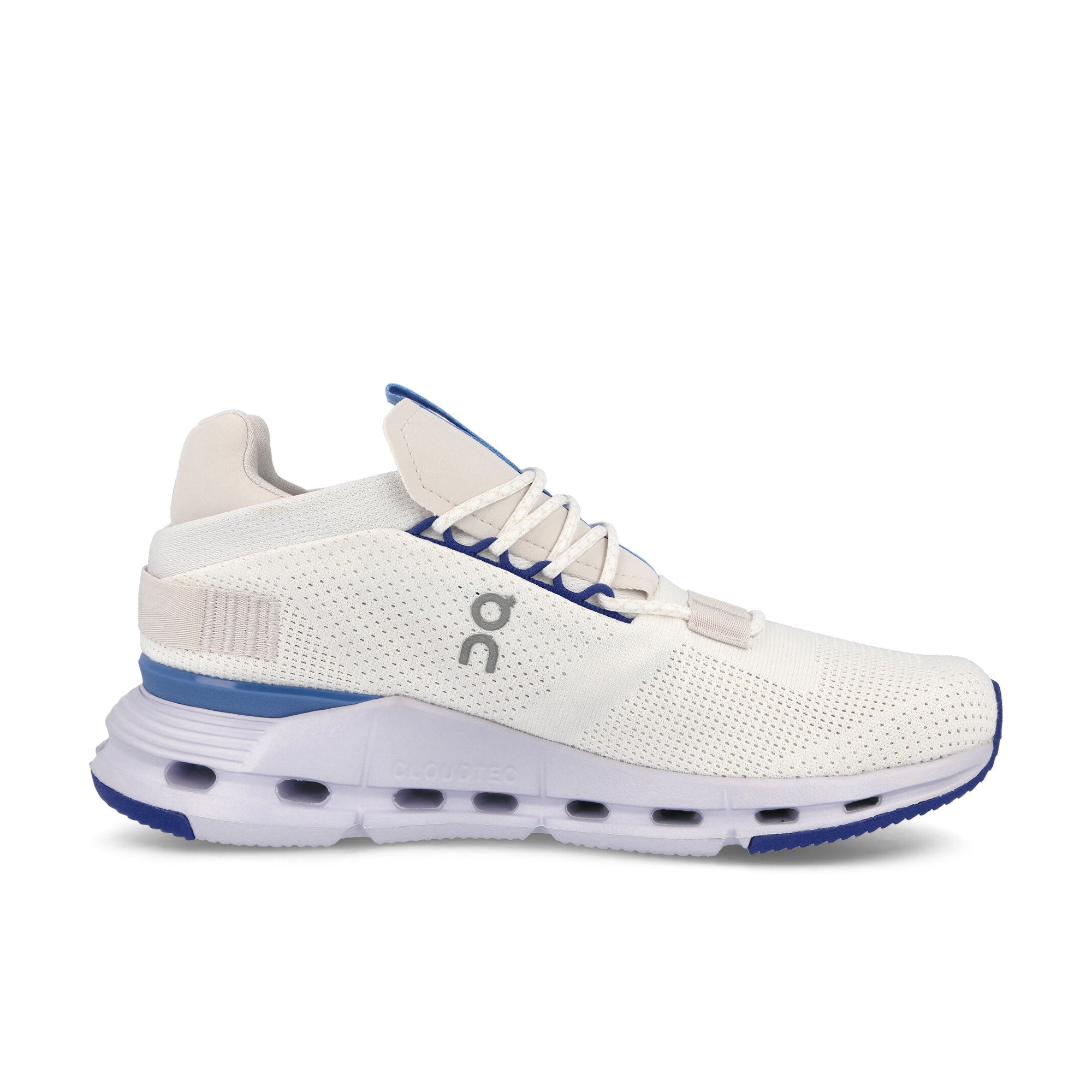 On W Cloudnova Undyed-White / Heather Low Top Sneakers Silhouette | Overkill