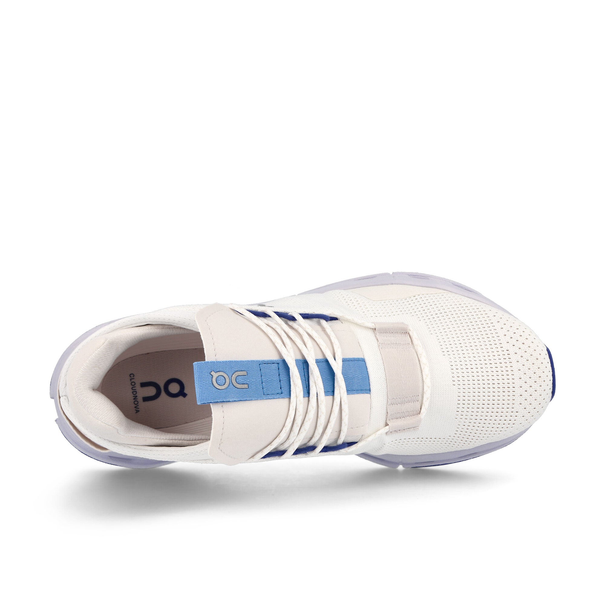 On W Cloudnova Undyed-White / Heather Low Top Sneakers Detail View 1 | Overkill