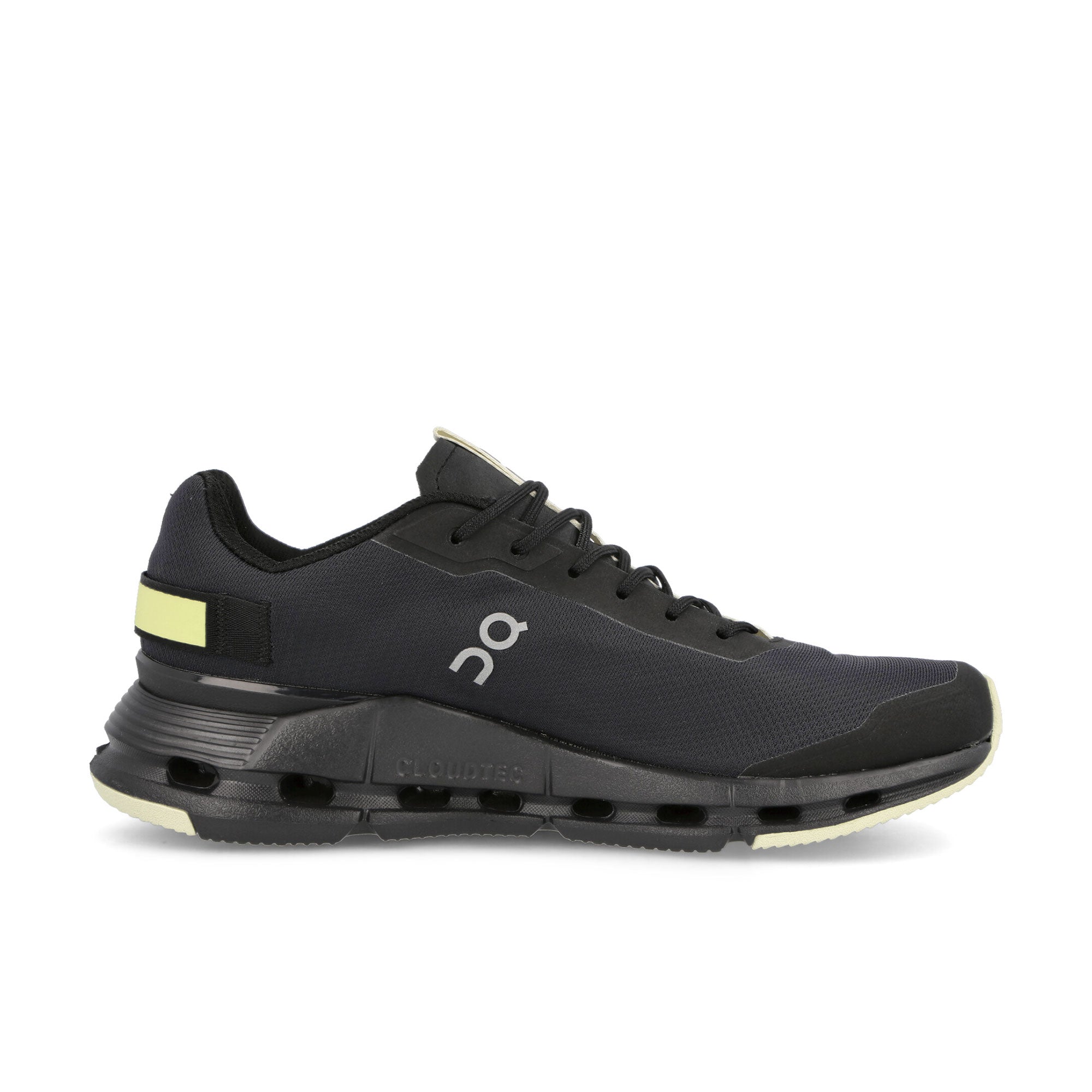 On W Cloudnova Form Black-Hay Low Top Sneakers Silhouette | Overkill