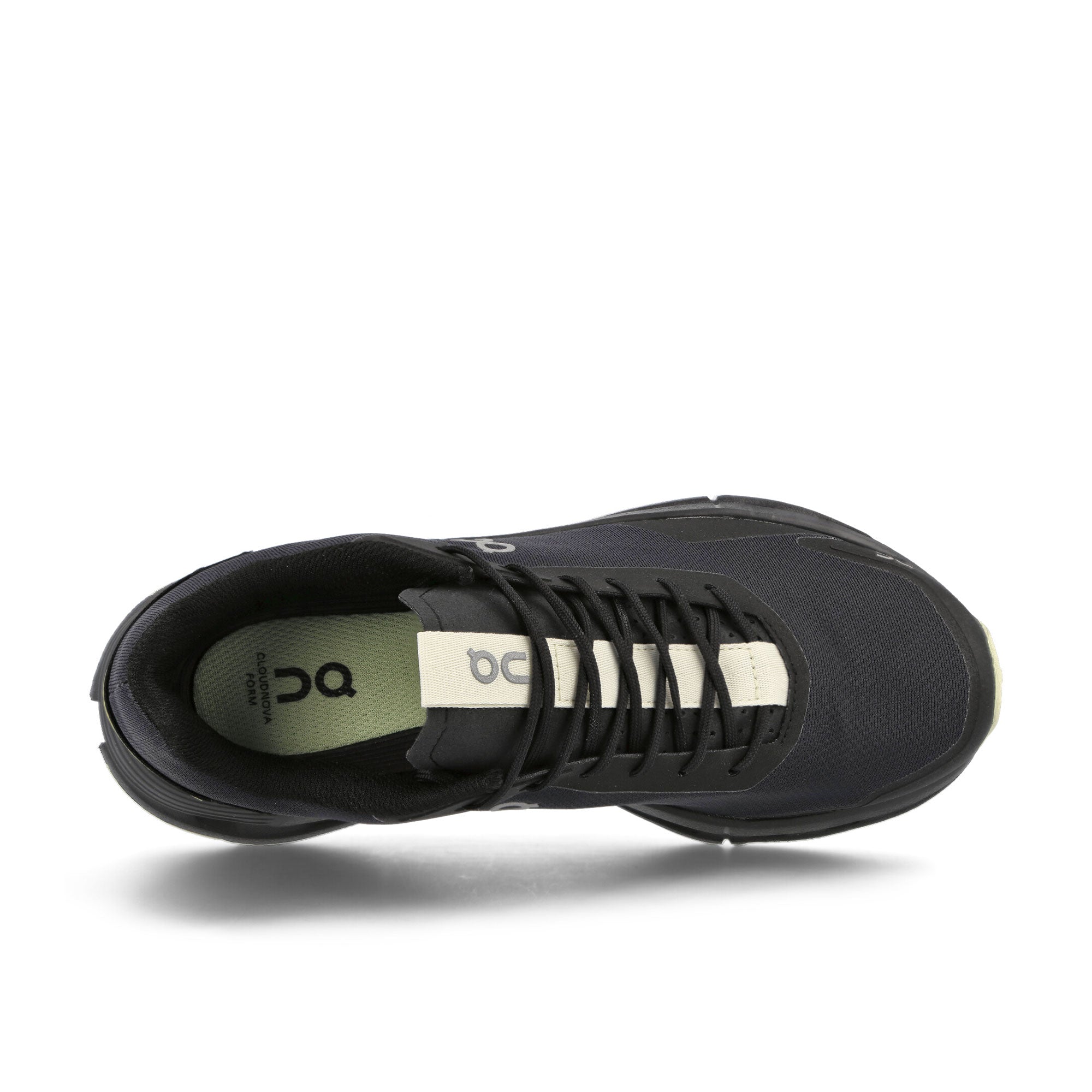 On W Cloudnova Form Black-Hay Low Top Sneakers Detailfoto | Overkill