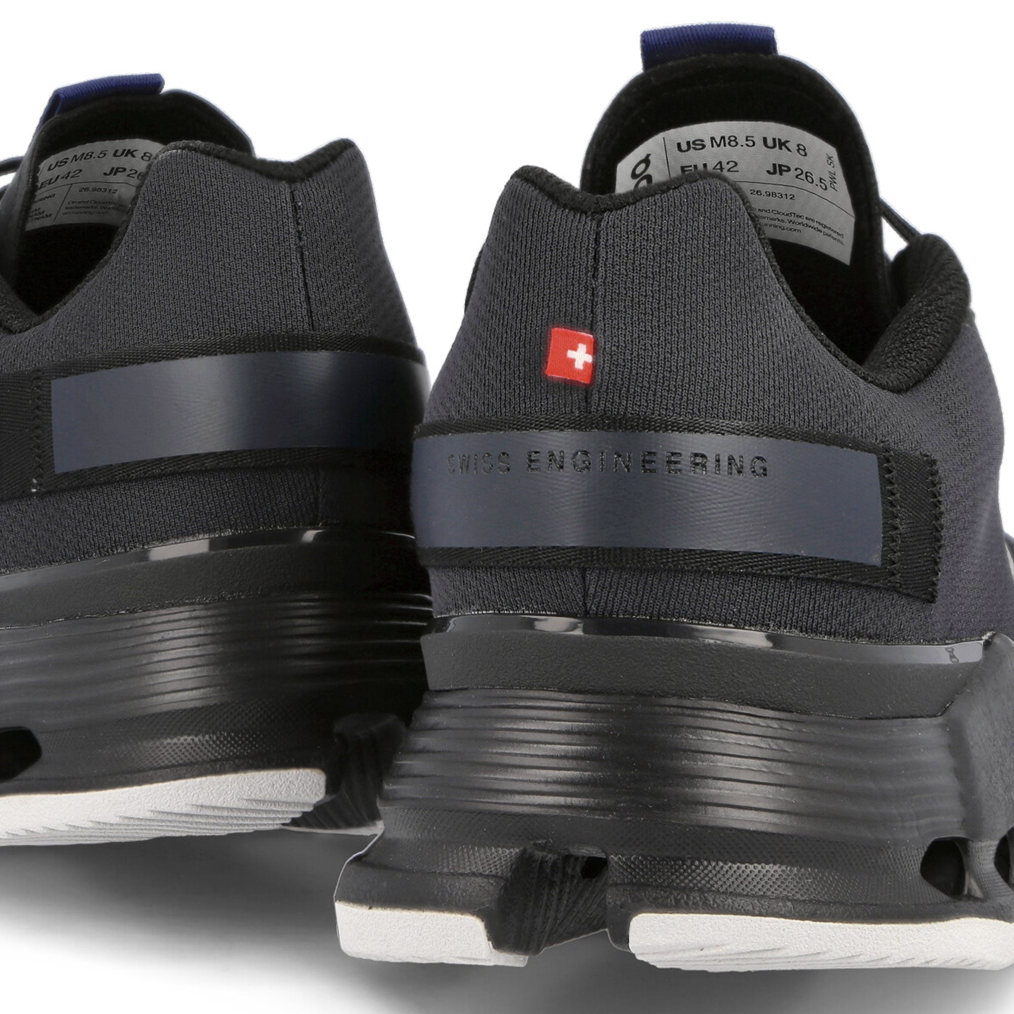 On Cloudnova Form Black-Twilight Sneakers Detailfoto | Overkill