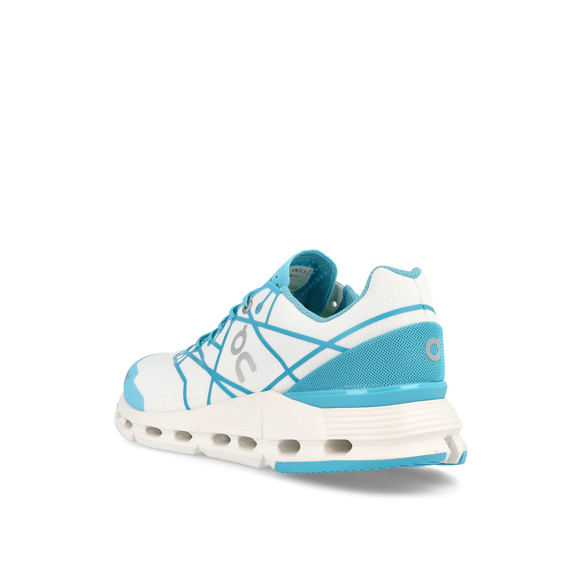 On wmns cloudnova z5 White / Cyan Sneakers Material | Overkill