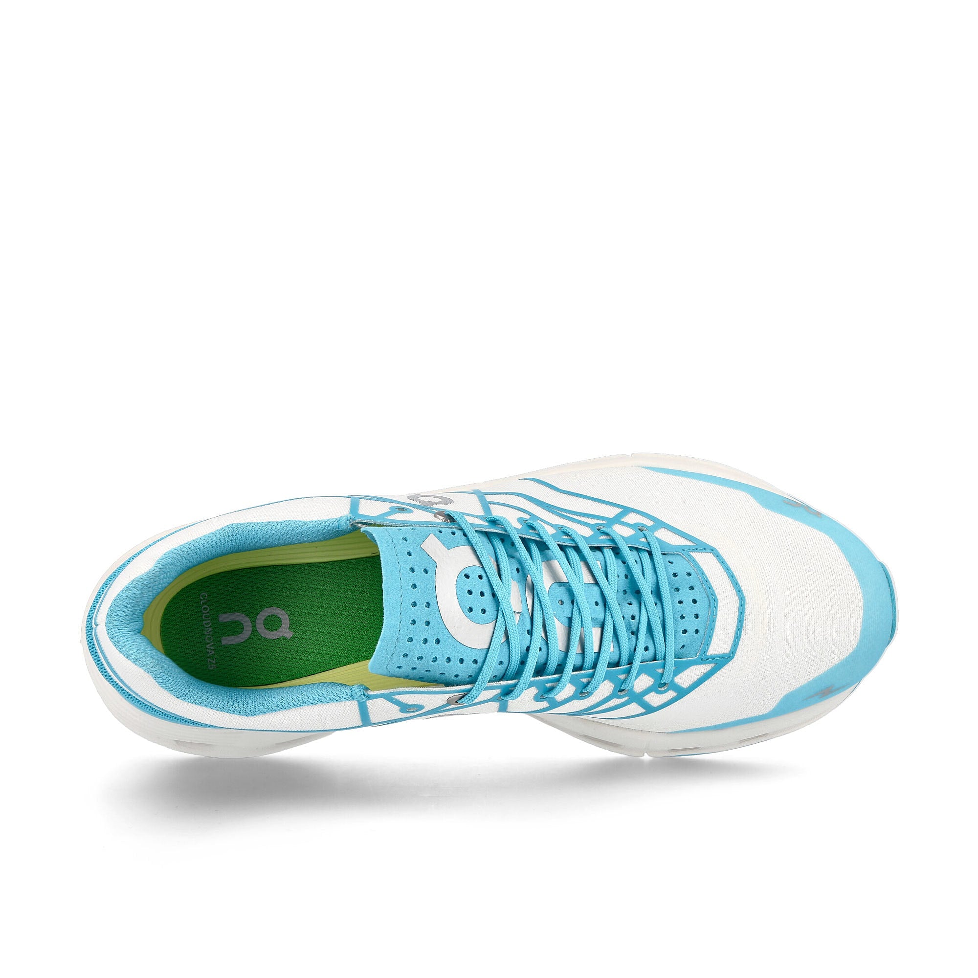 On wmns cloudnova z5 White / Cyan Sneakers Detail View 1 | Overkill