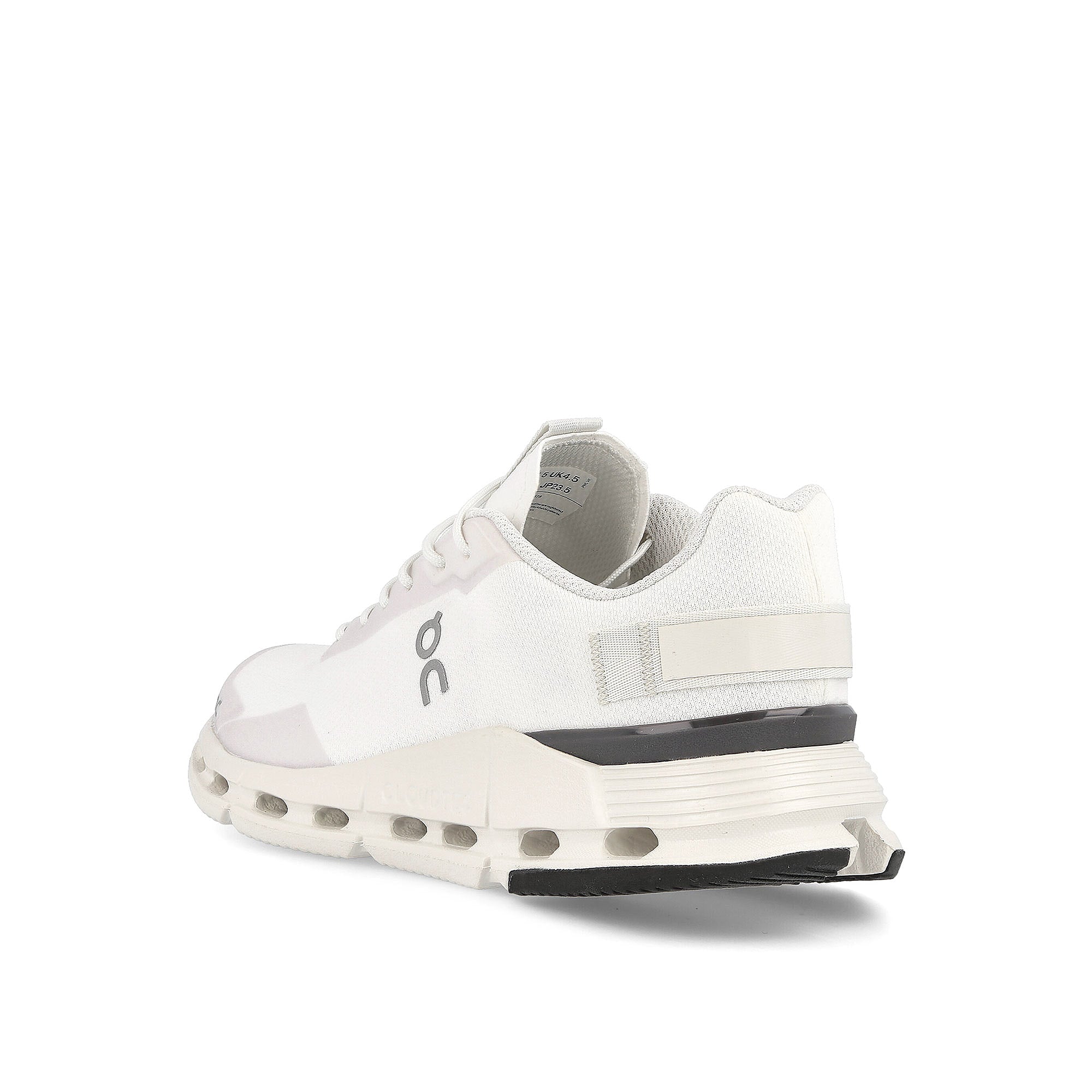 On cloudnova form White / Eclipse Low Top Sneakers Material | Overkill